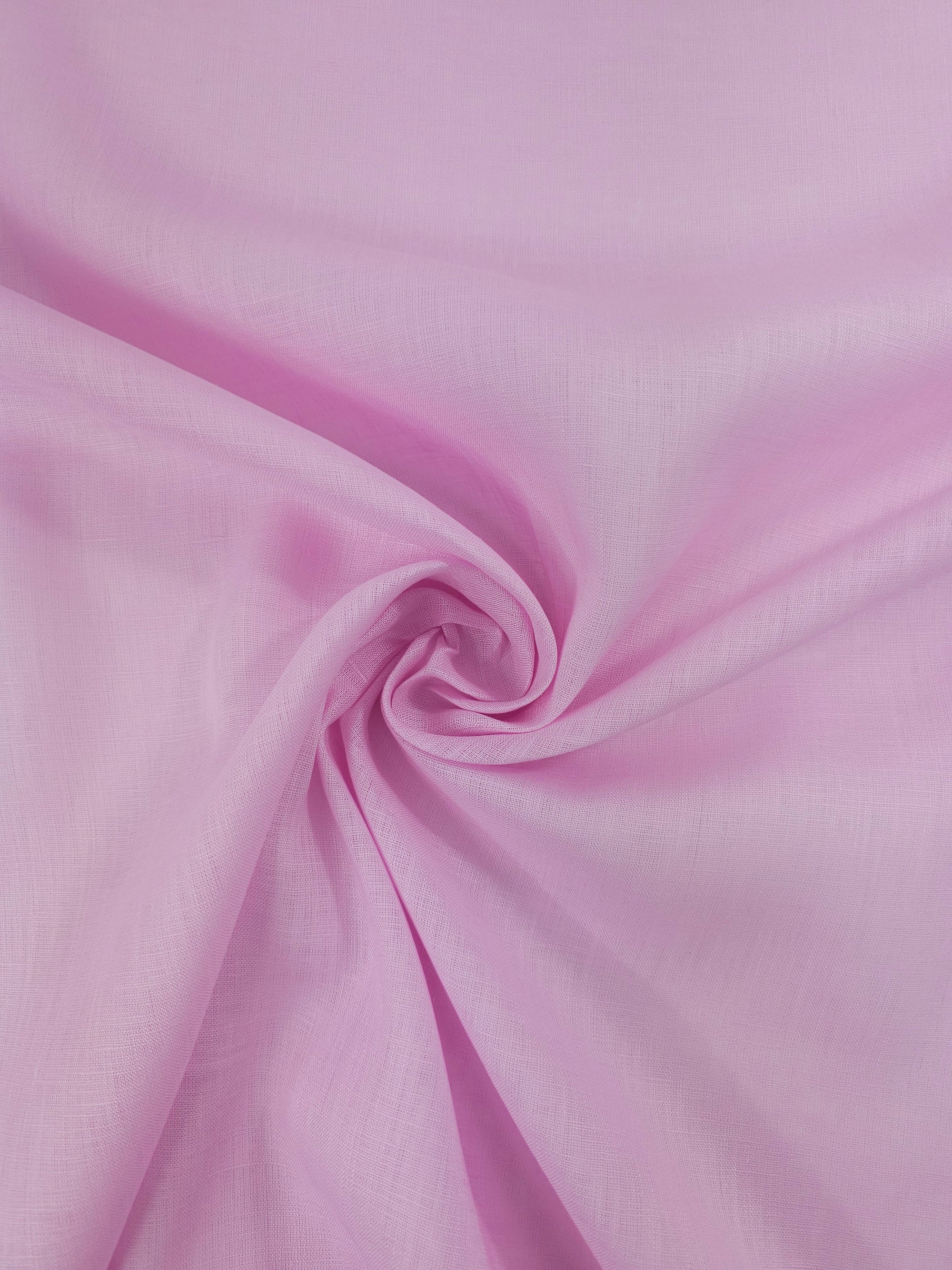 Cool Pink 100% Linen