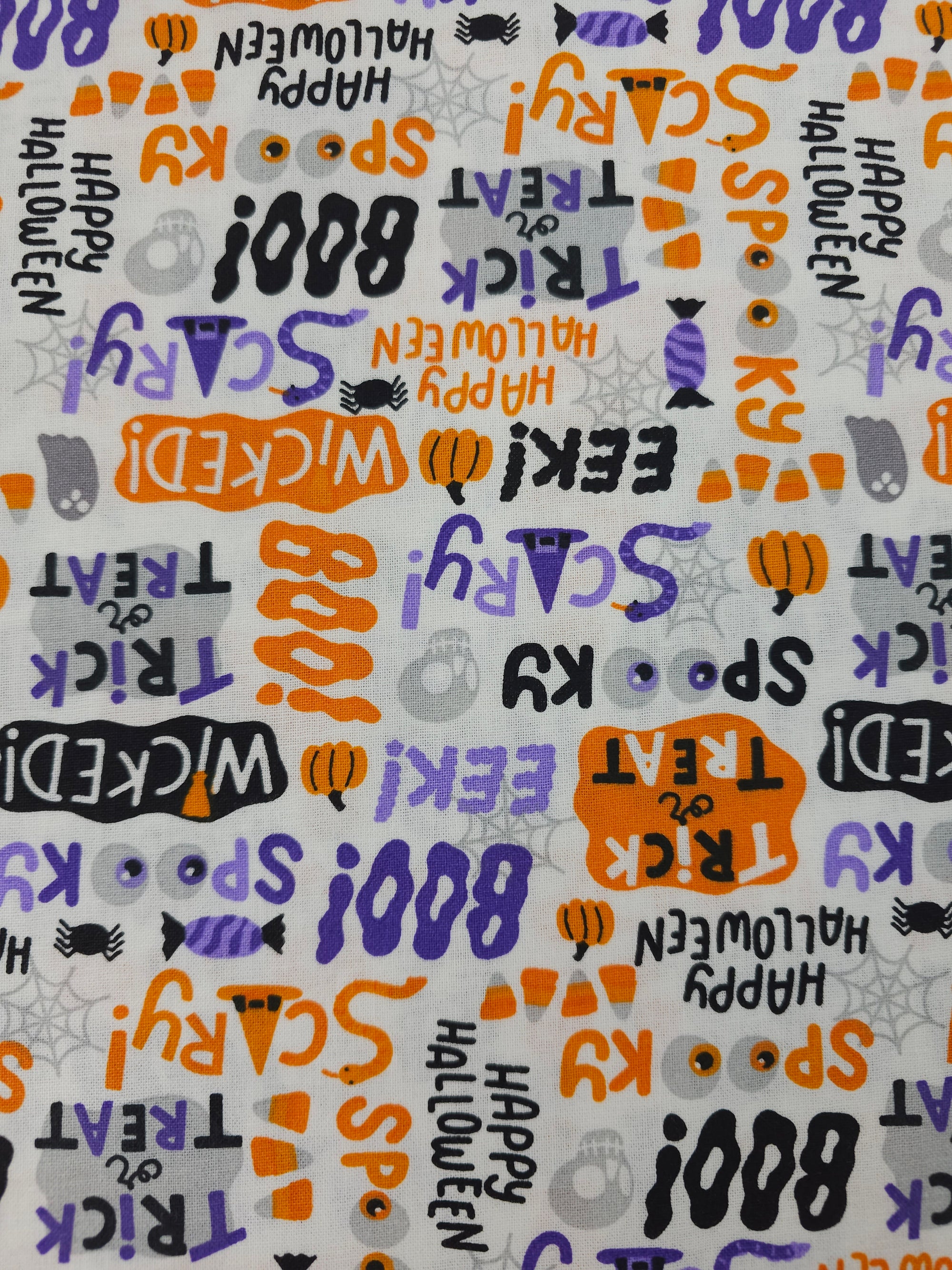 Boo To You Halloween 100% Cotton