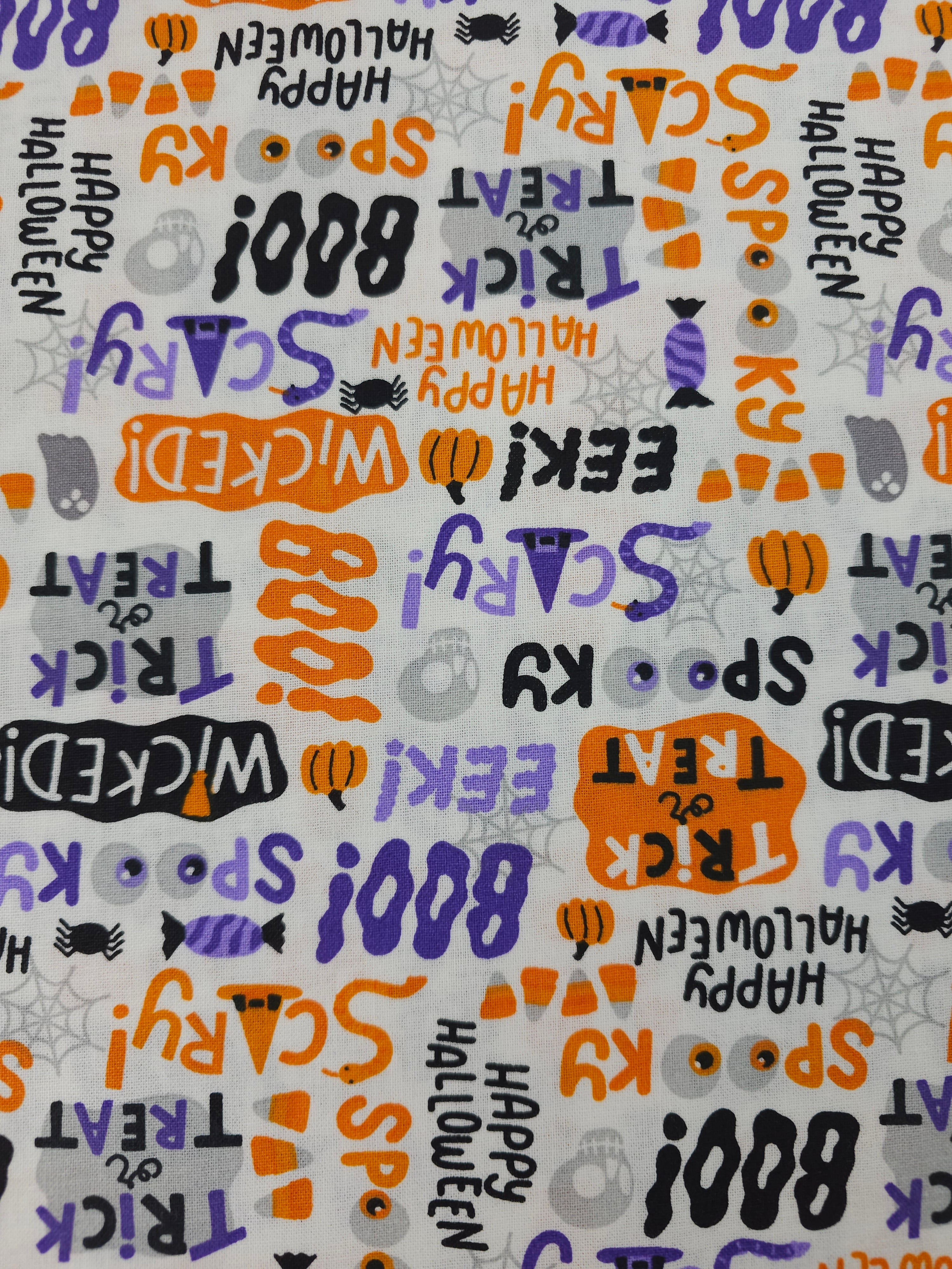 Boo To You Halloween 100% Cotton