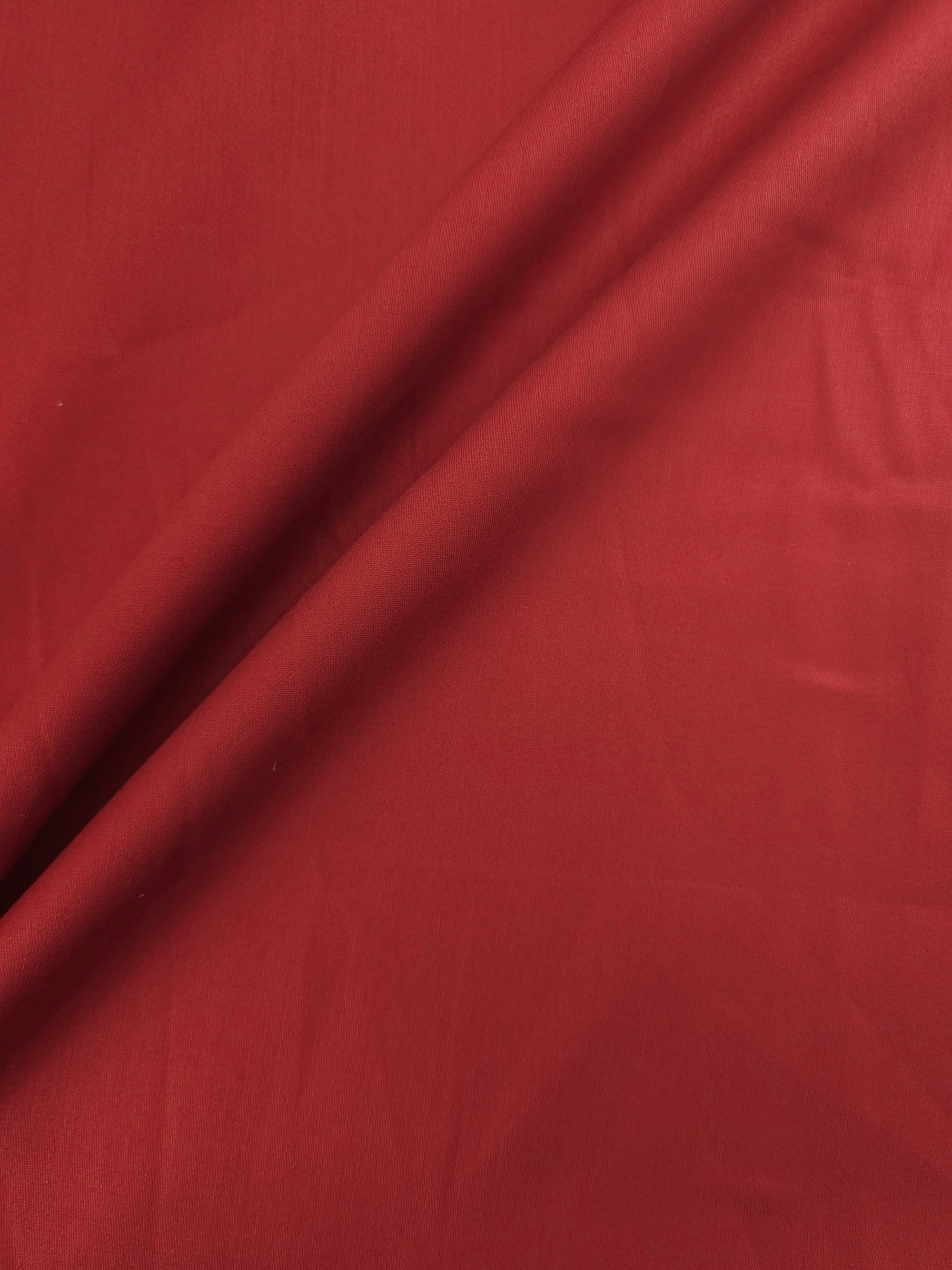 Red Cotton Sateen 110" *EXTRA WIDE*