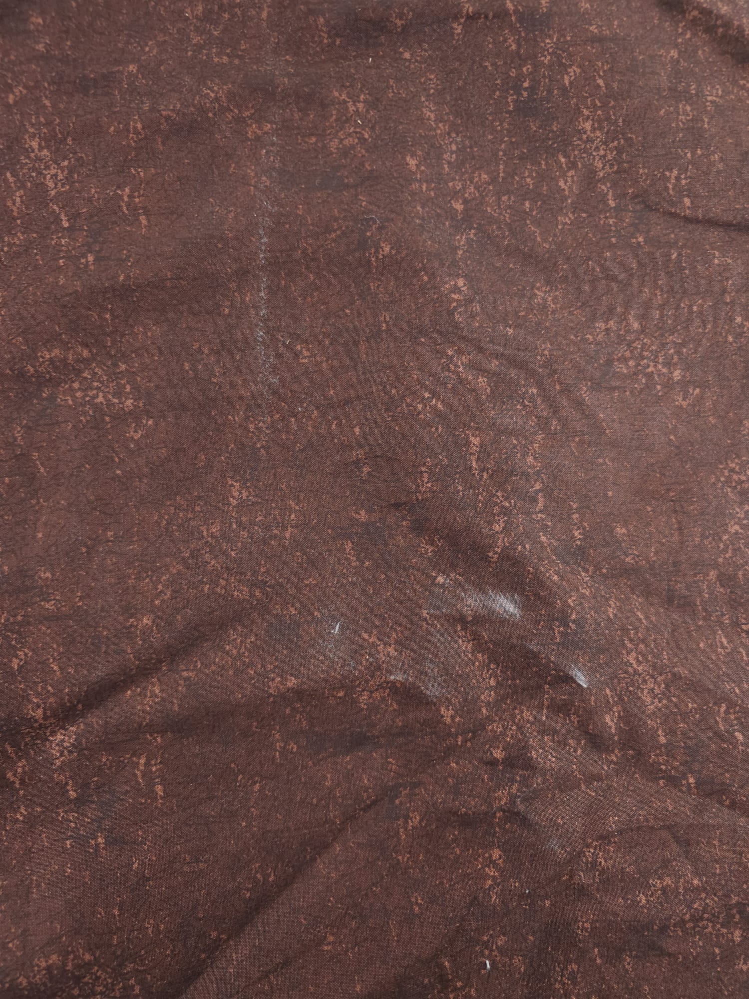 Rustic Brown Cotton (Defect) - 3.5m piece