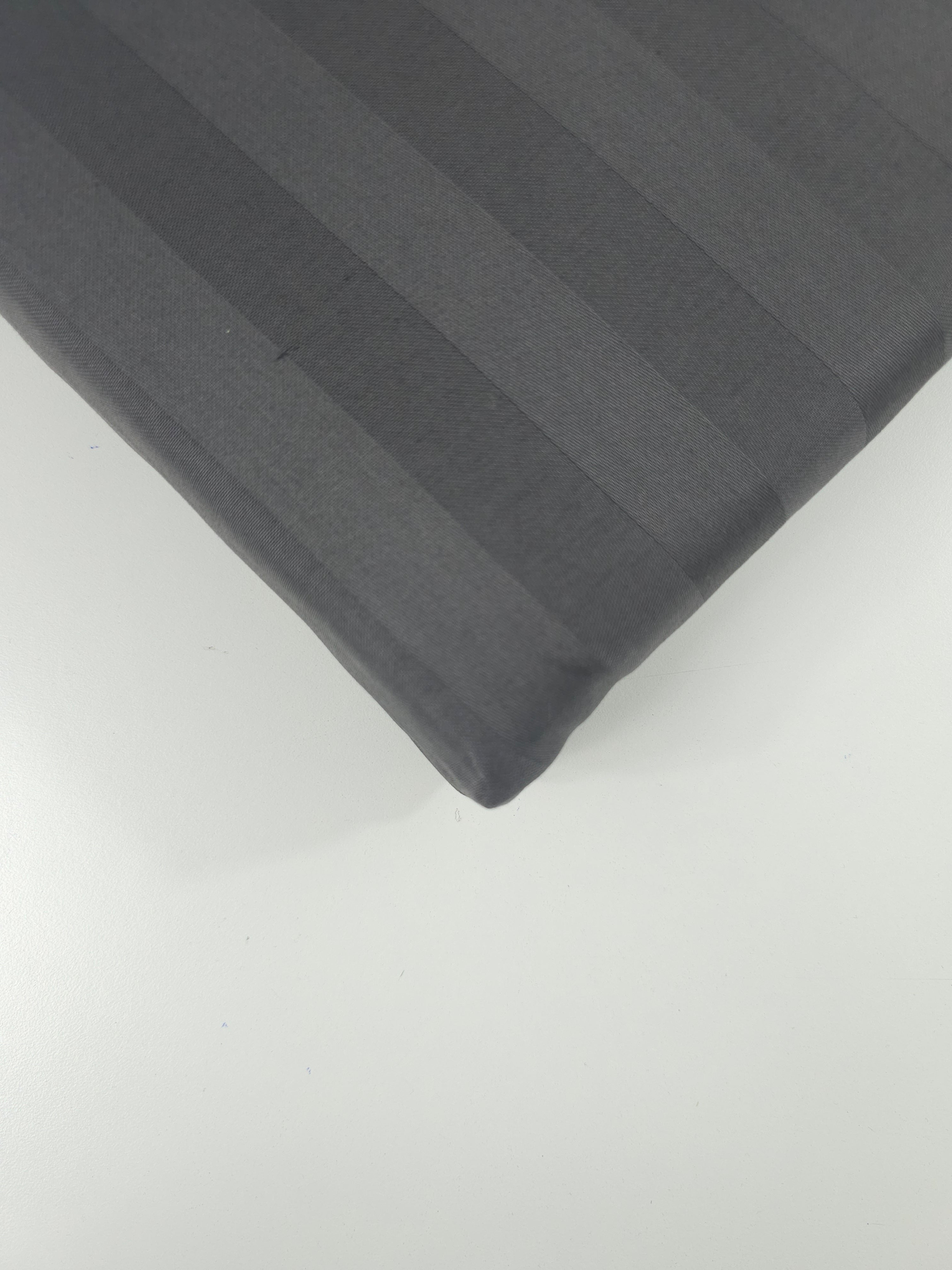 Dark Grey Stripe | Duvet Set | 100% Cotton Sateen *READ DESCRIPTION*