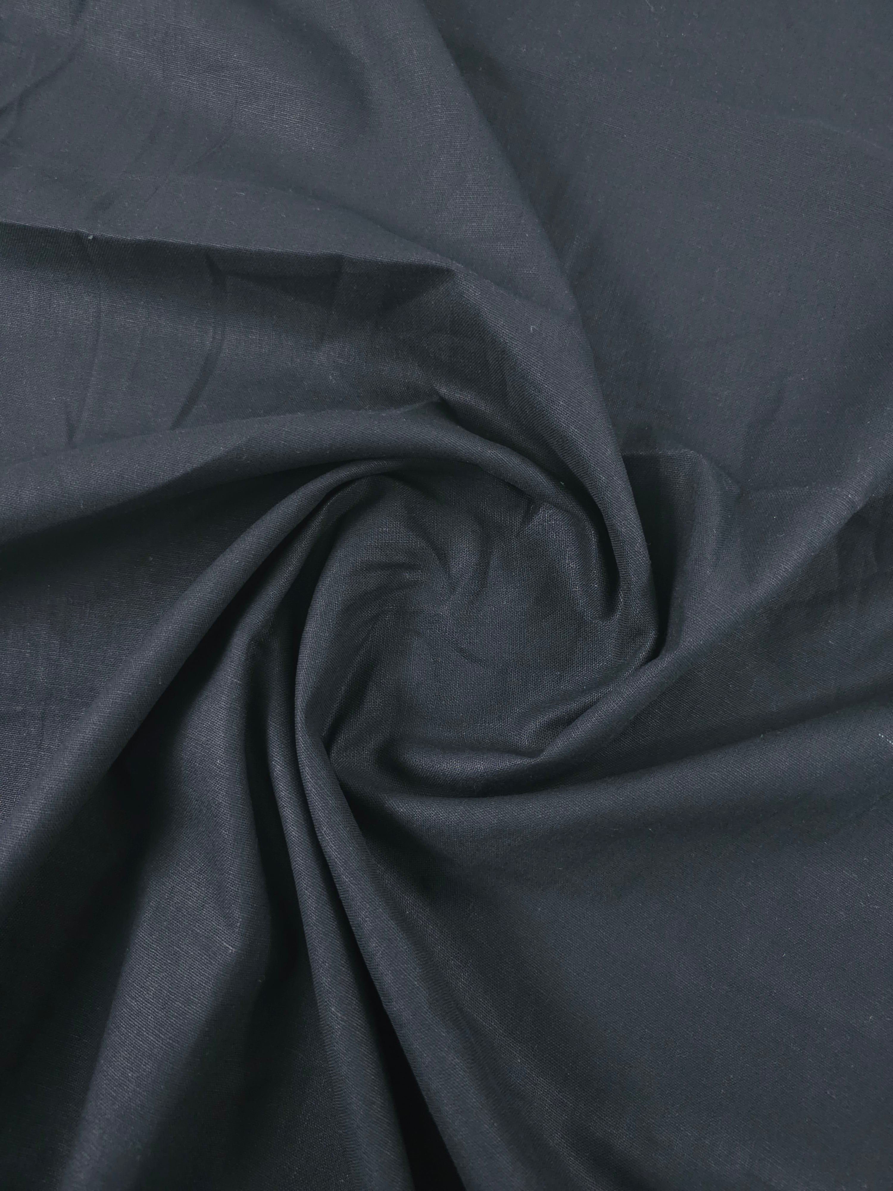 Black Flax Linen