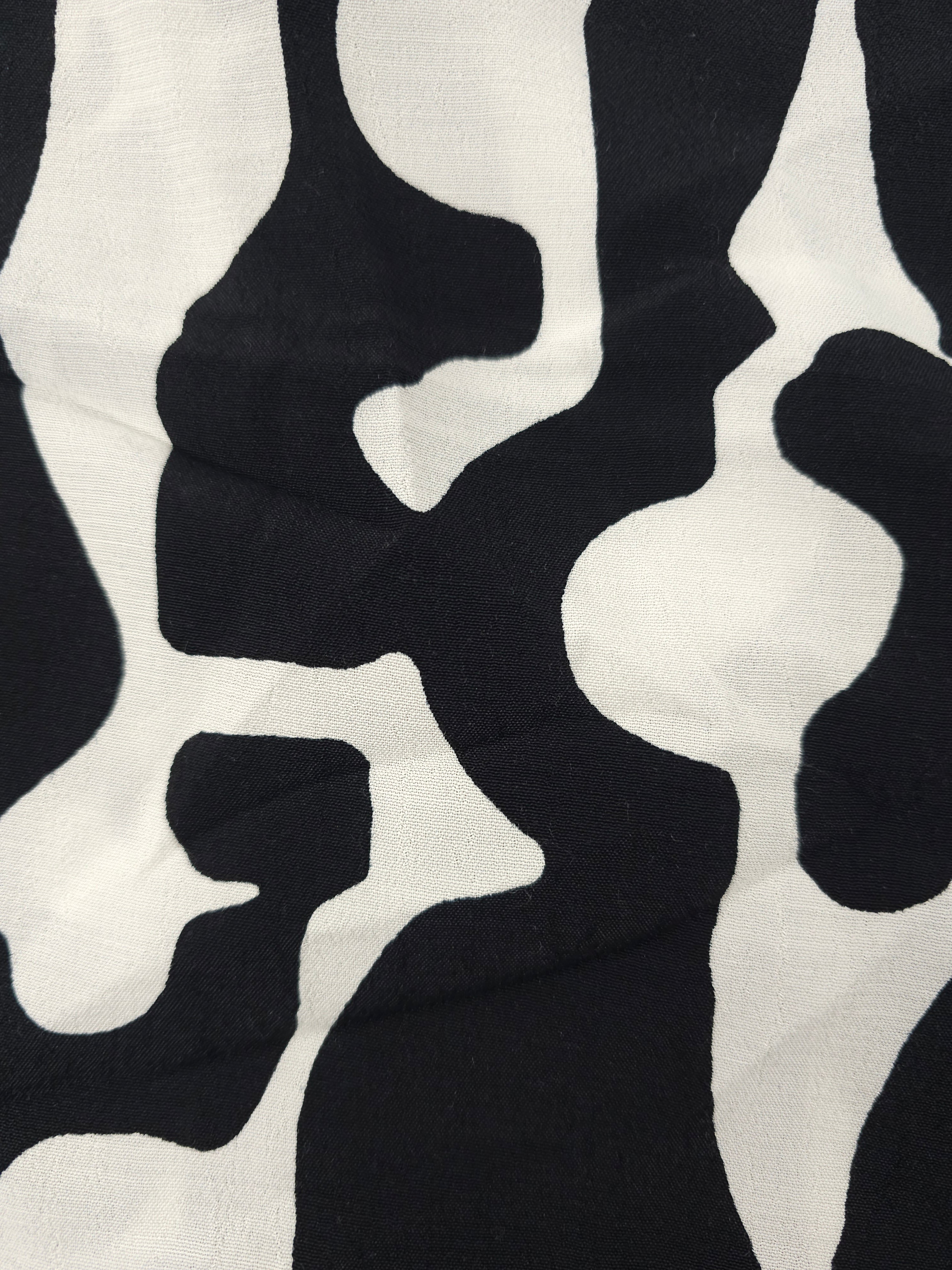 Colourless abstraction Fabric- 1m piece