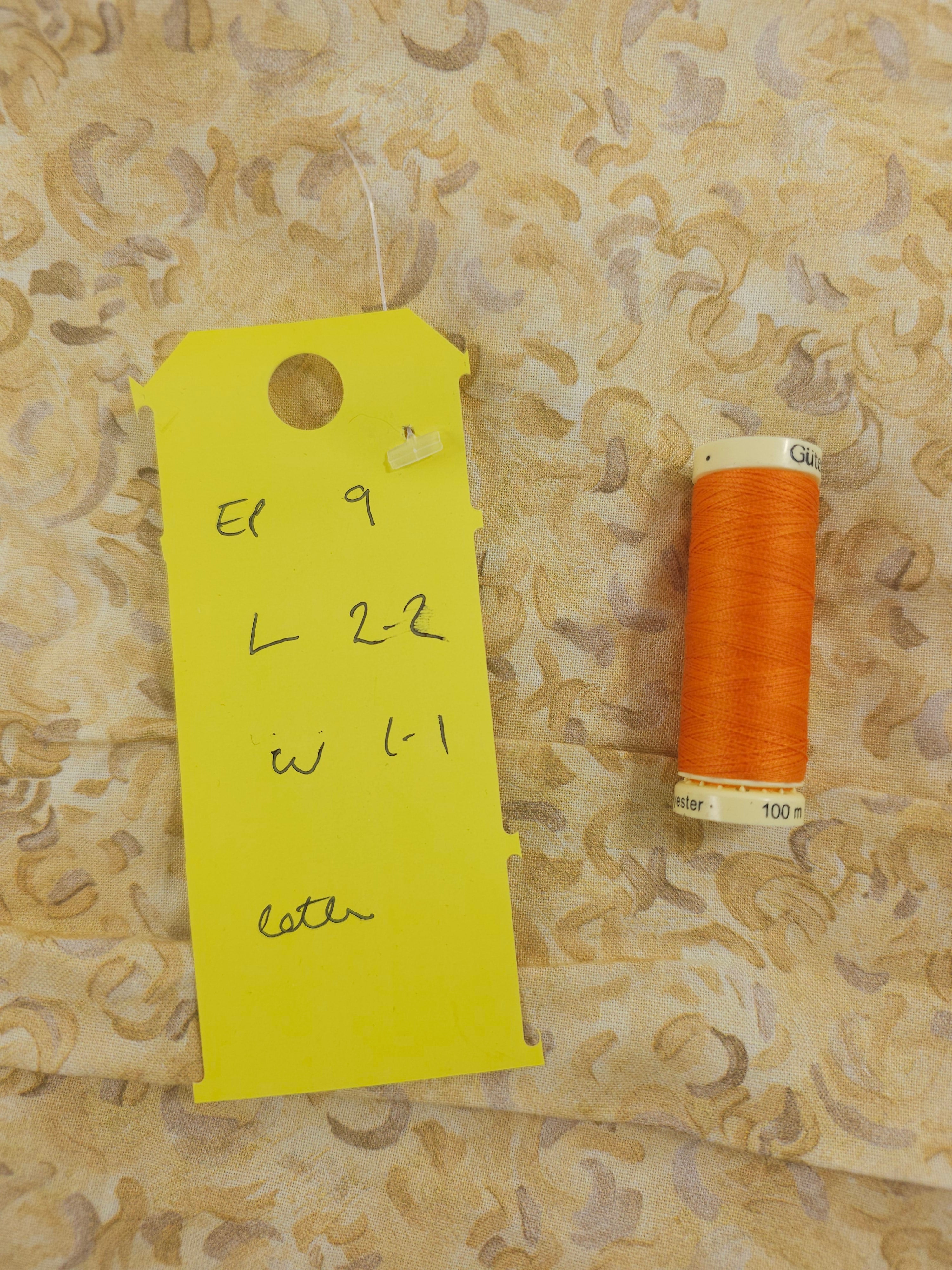 Mac and cheese Cotton- 2.2m piece