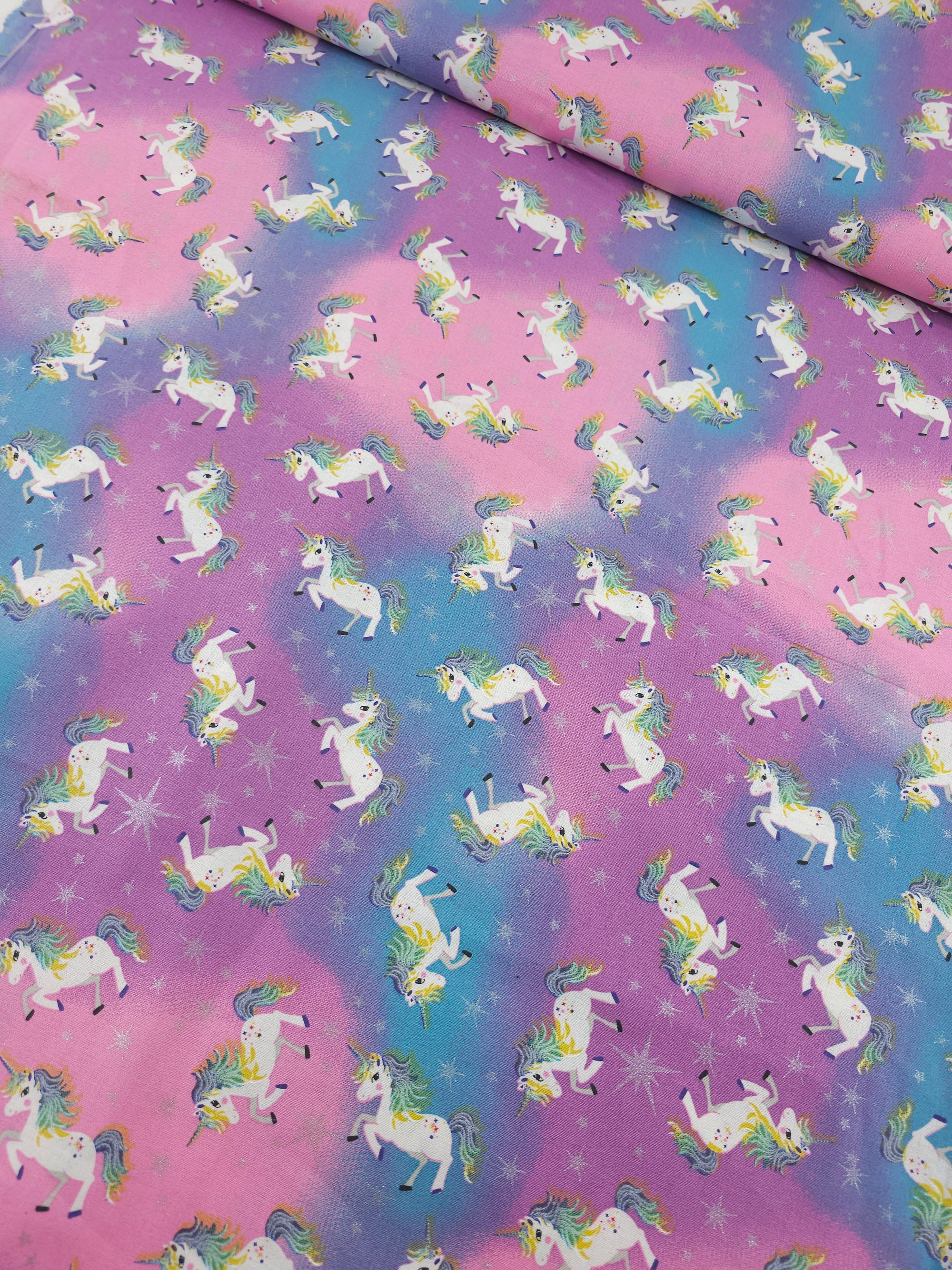 Magical Unicorns 100% Cotton