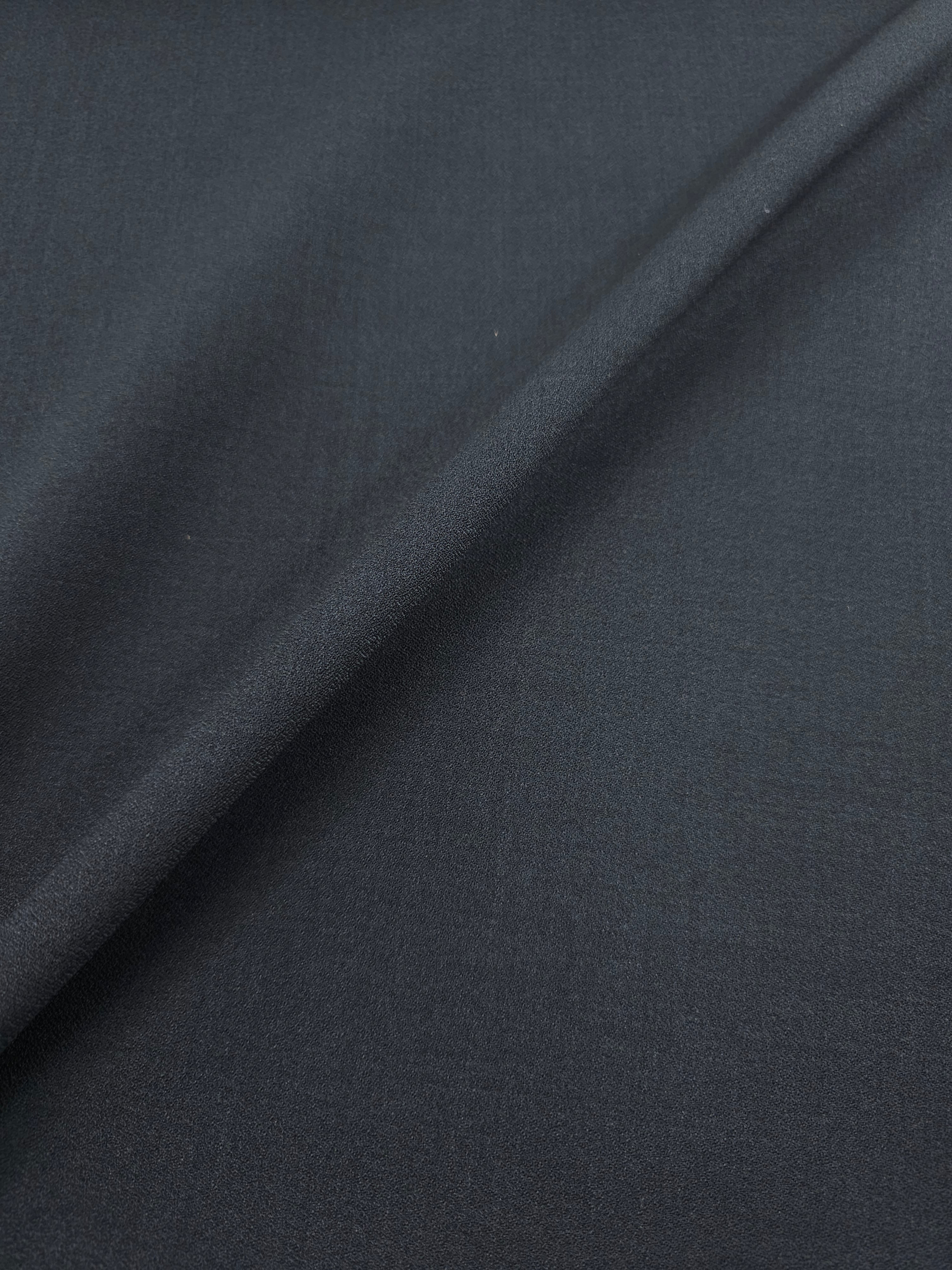 Charcoal Grey Wool Suiting