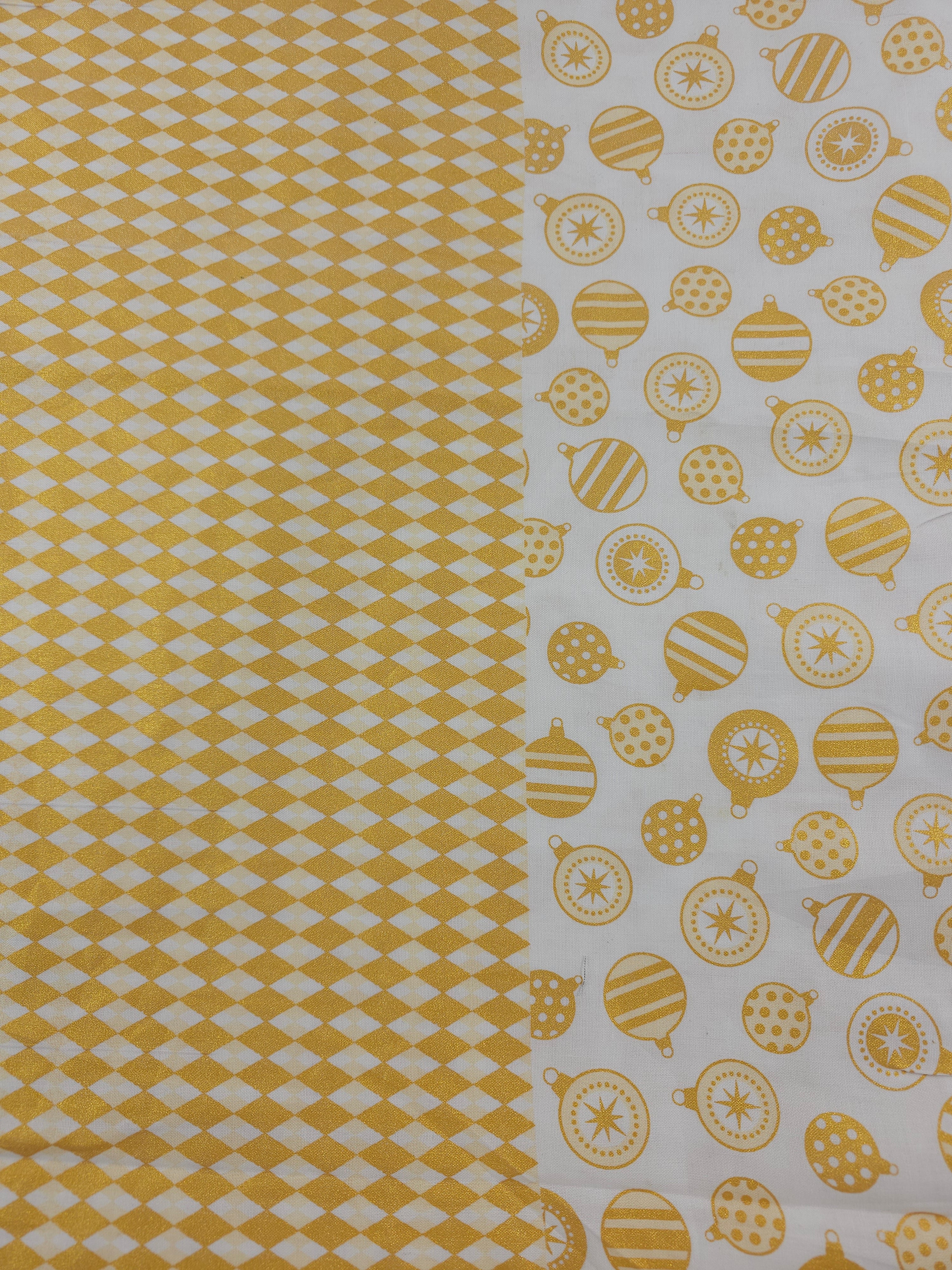 Golden bauble Cotton- 2m piece