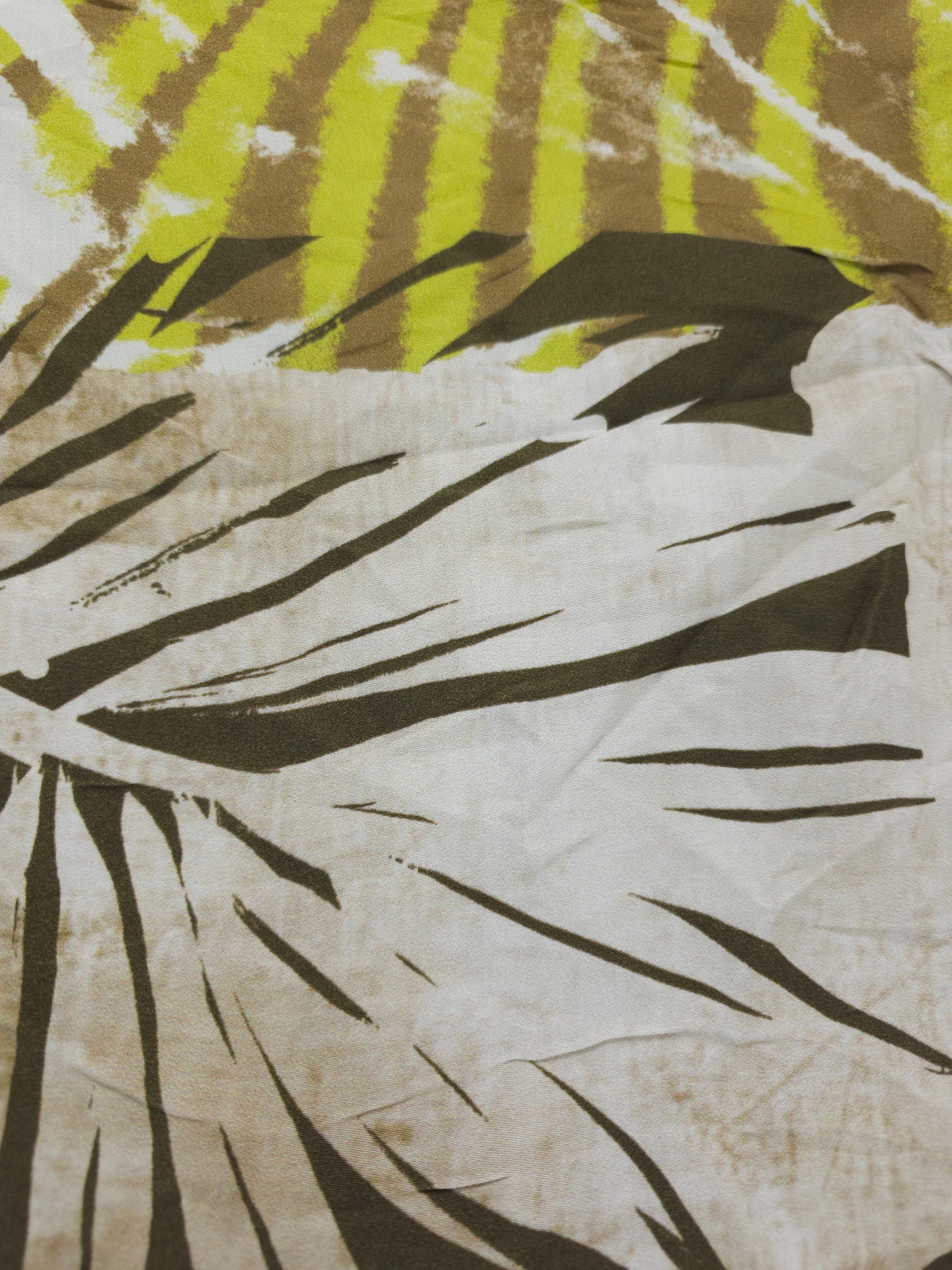 Layered palms Viscose- 1.4m piece