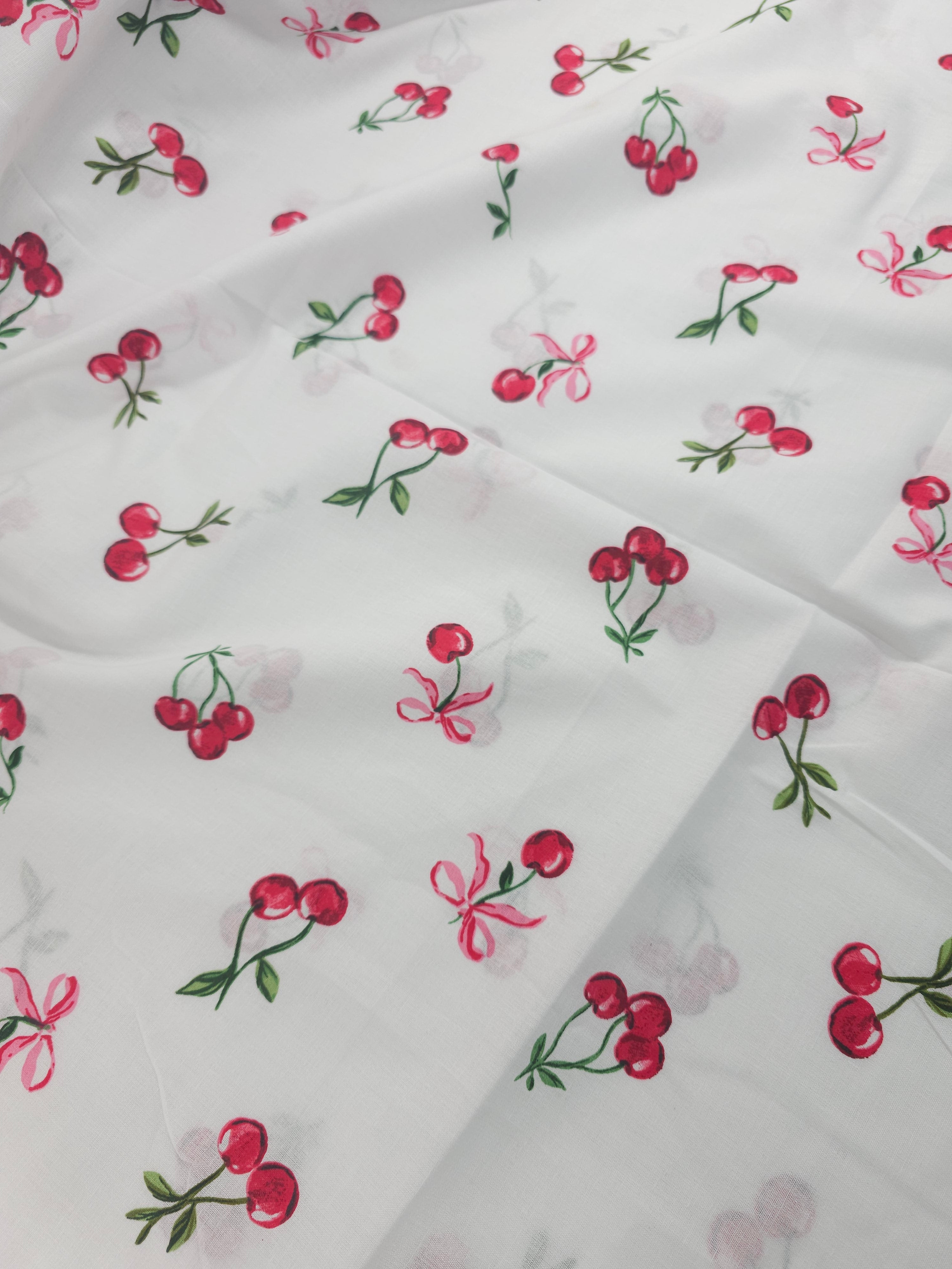 Cherry 100% Cotton 102” *EXTRA WIDE*