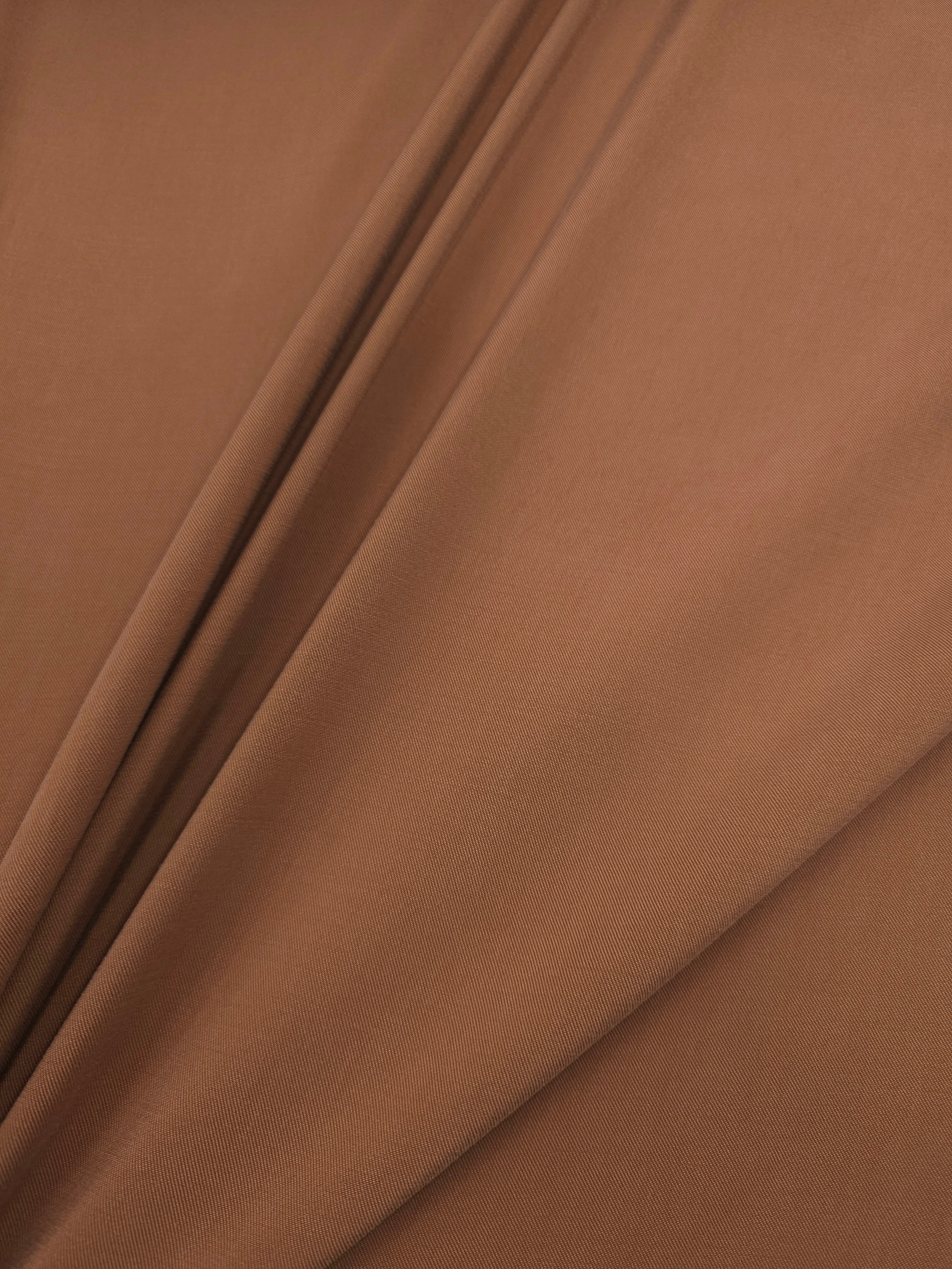 Apricot Orange Cupro Viscose