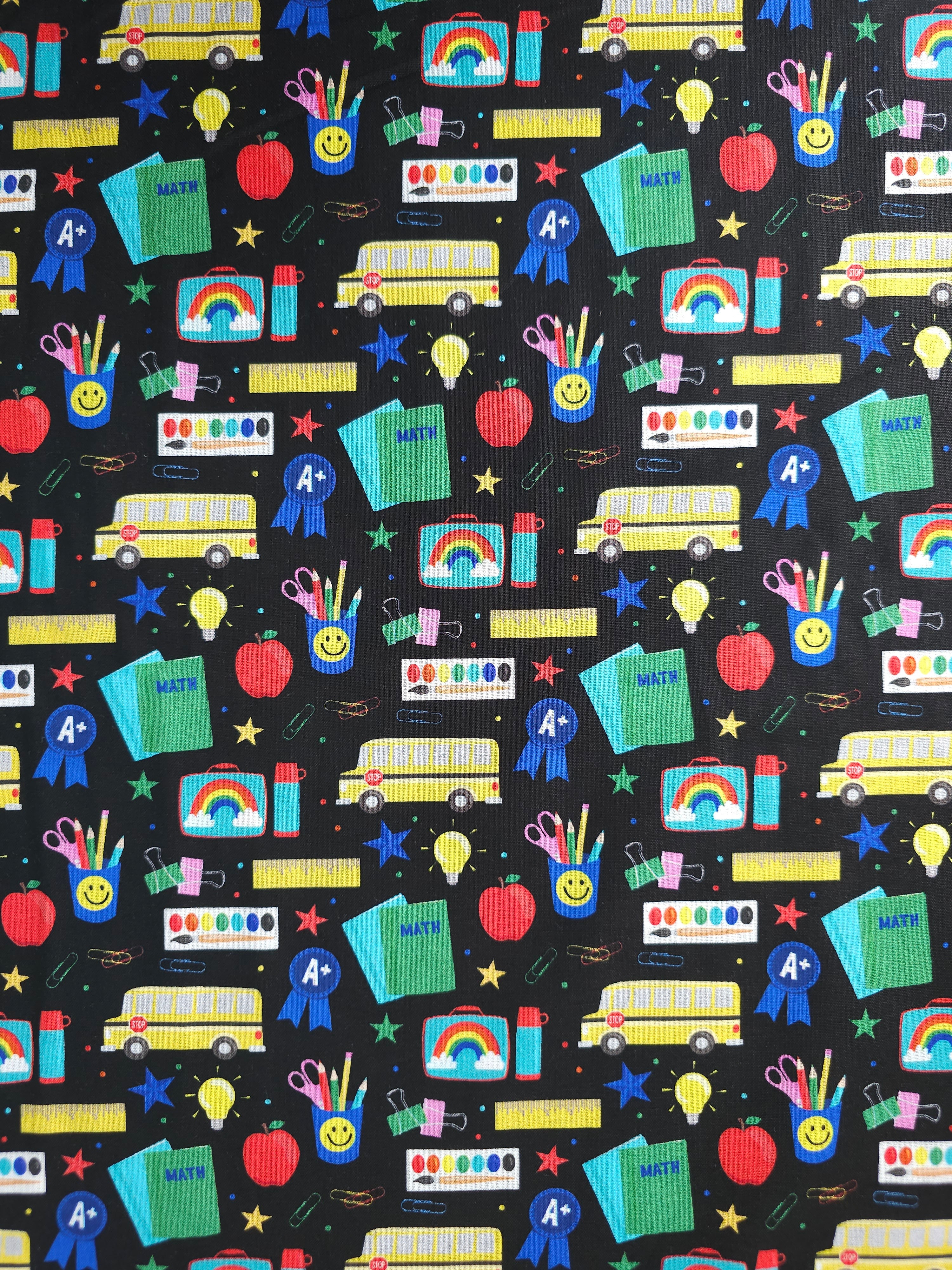 Back To School 100% Cotton - Robert Kaufman