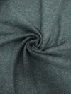 Charcoal Grey Herringbone Wool Suiting