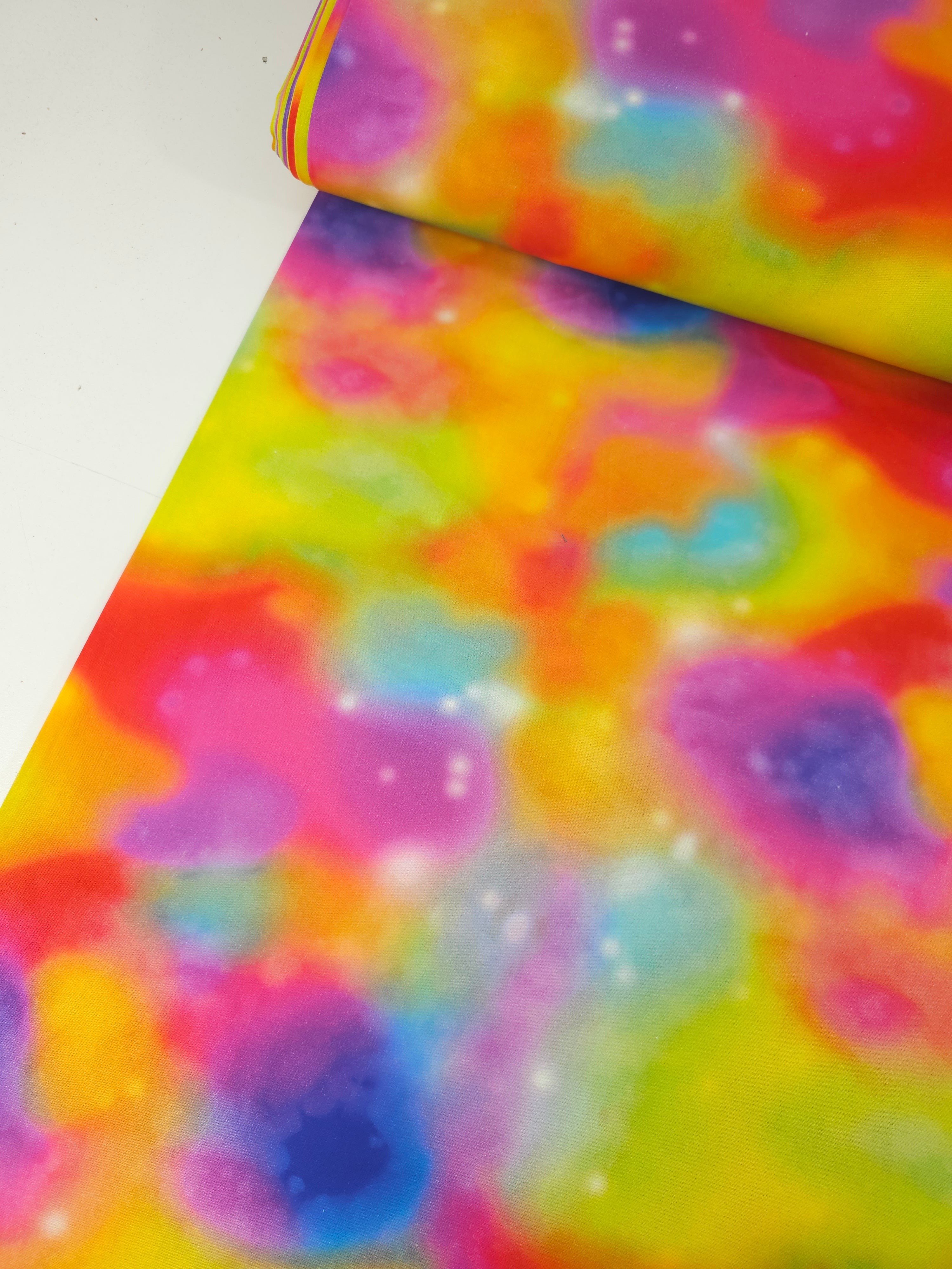 Rainbow Blur Spot 100% Cotton