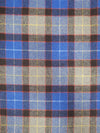 Grey/Blue Tartan Heavyweight Wool Mix