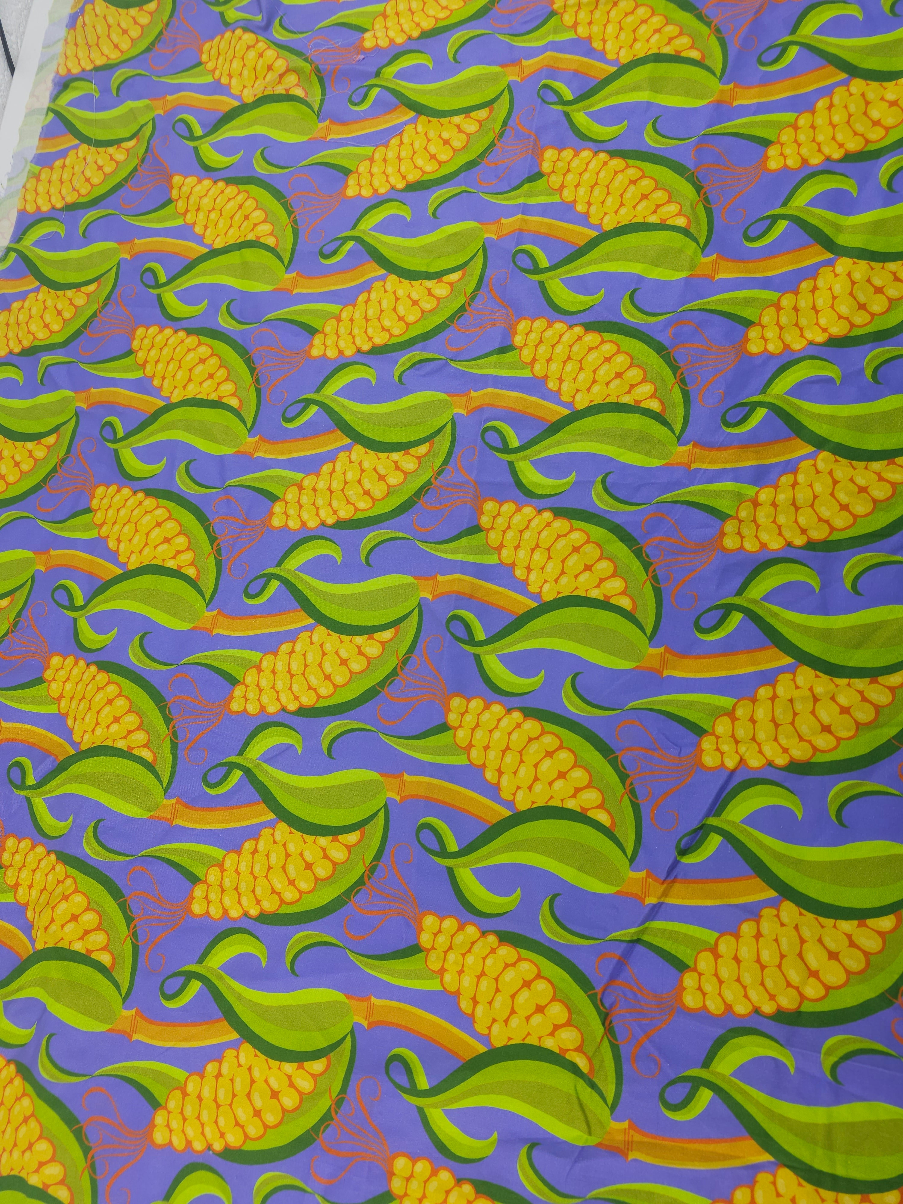 Purple corn Cotton- 1.7m piece