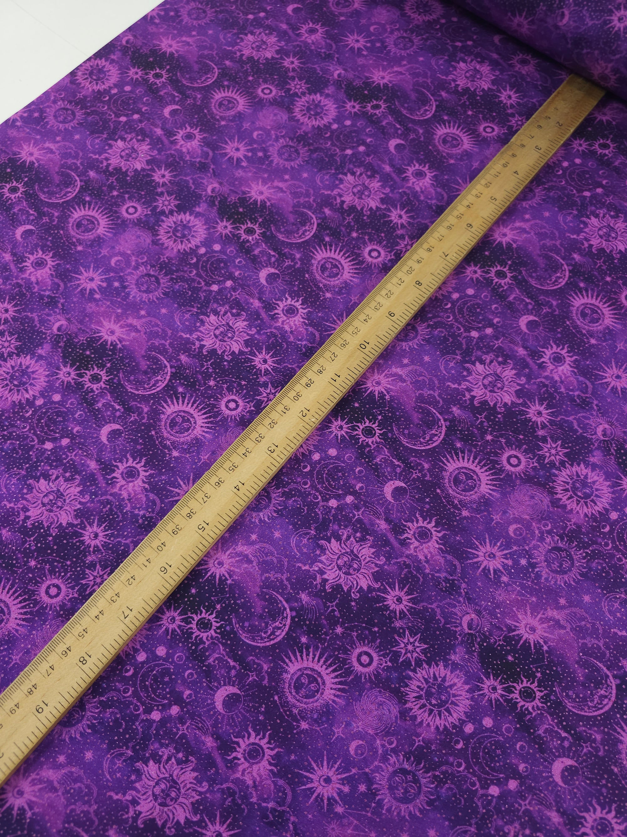 Purple Celestial Skies 100% Cotton