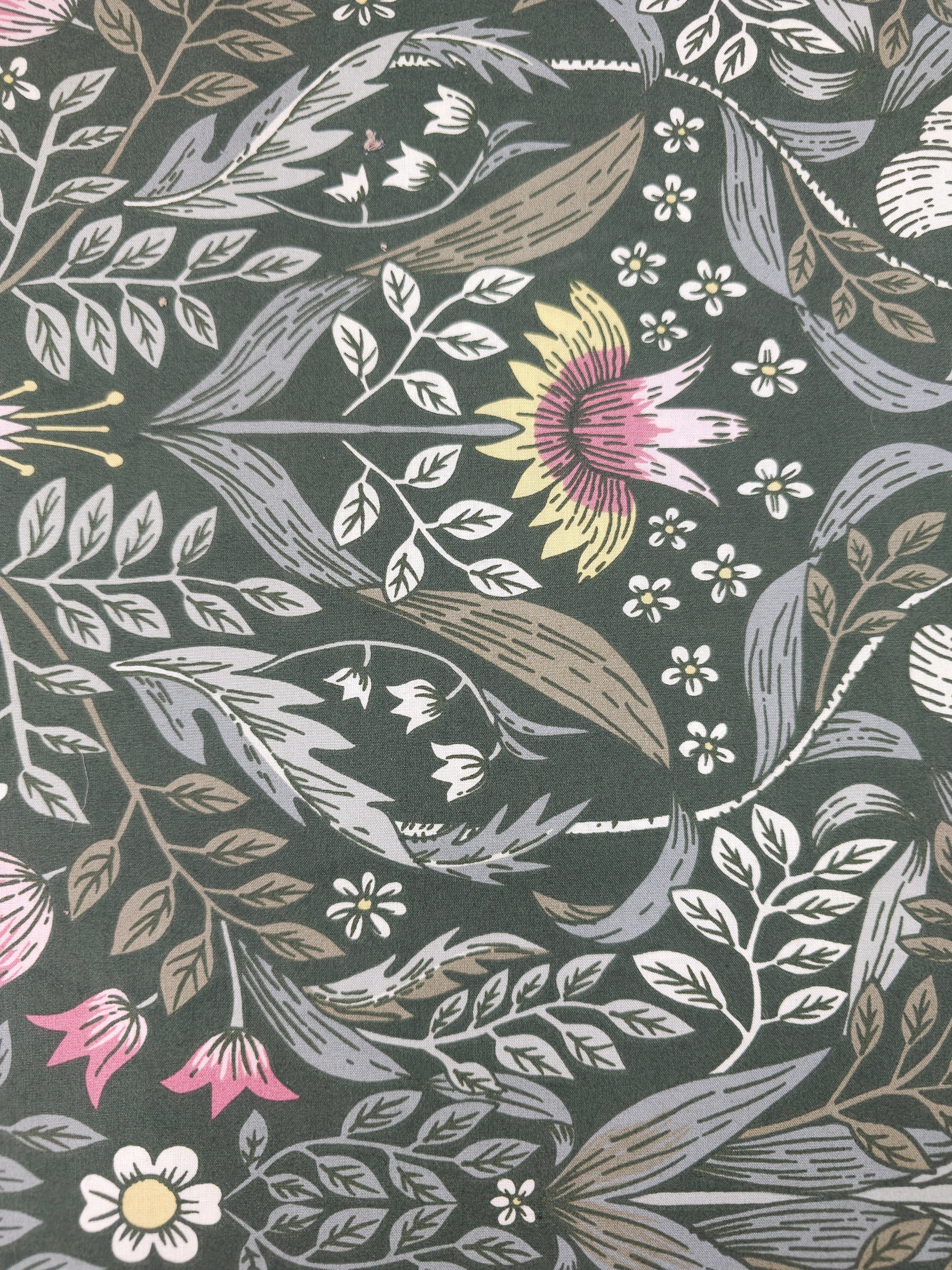 Forest Floral 100% Cotton 82” - Ikea *EXTRA WIDE*
