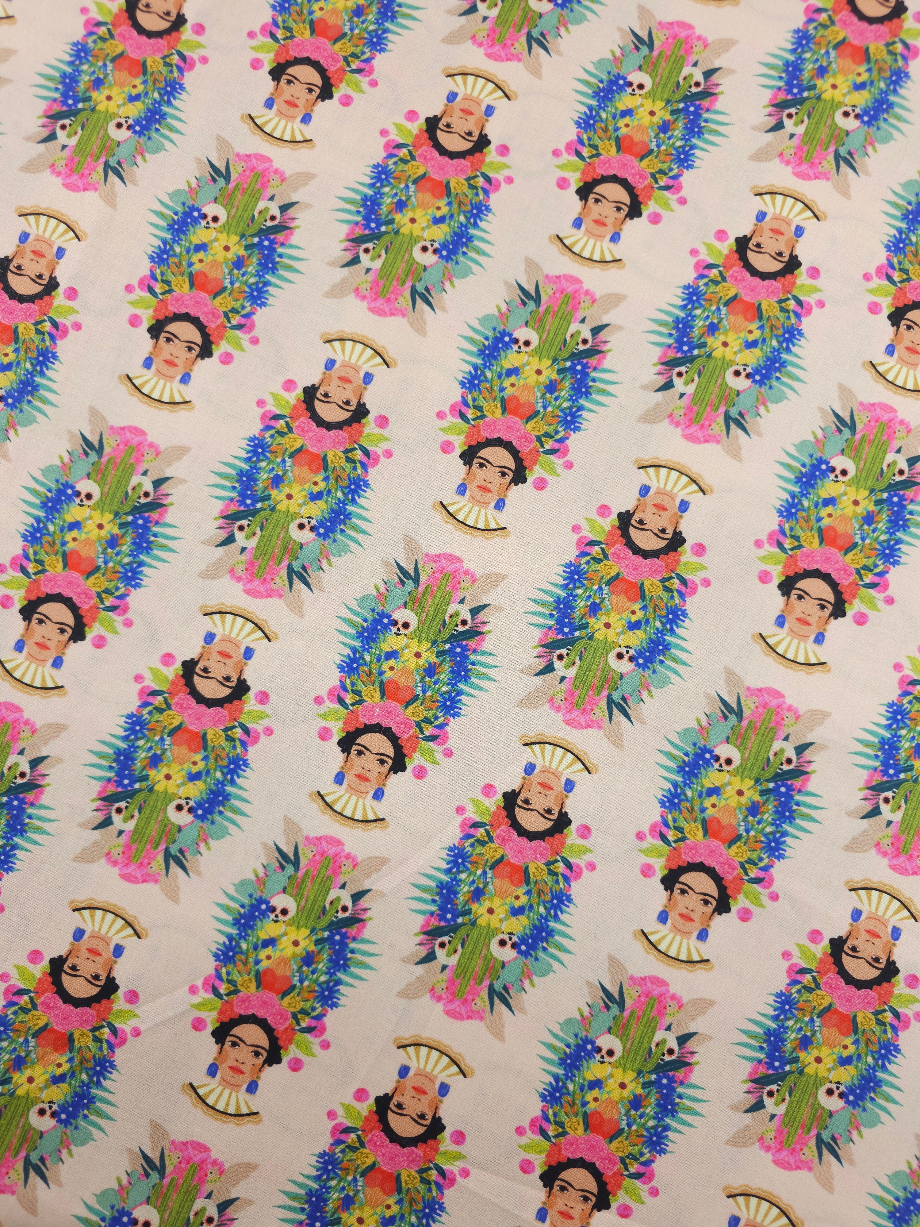 Frida Bust Viva La Vida 100% Cotton