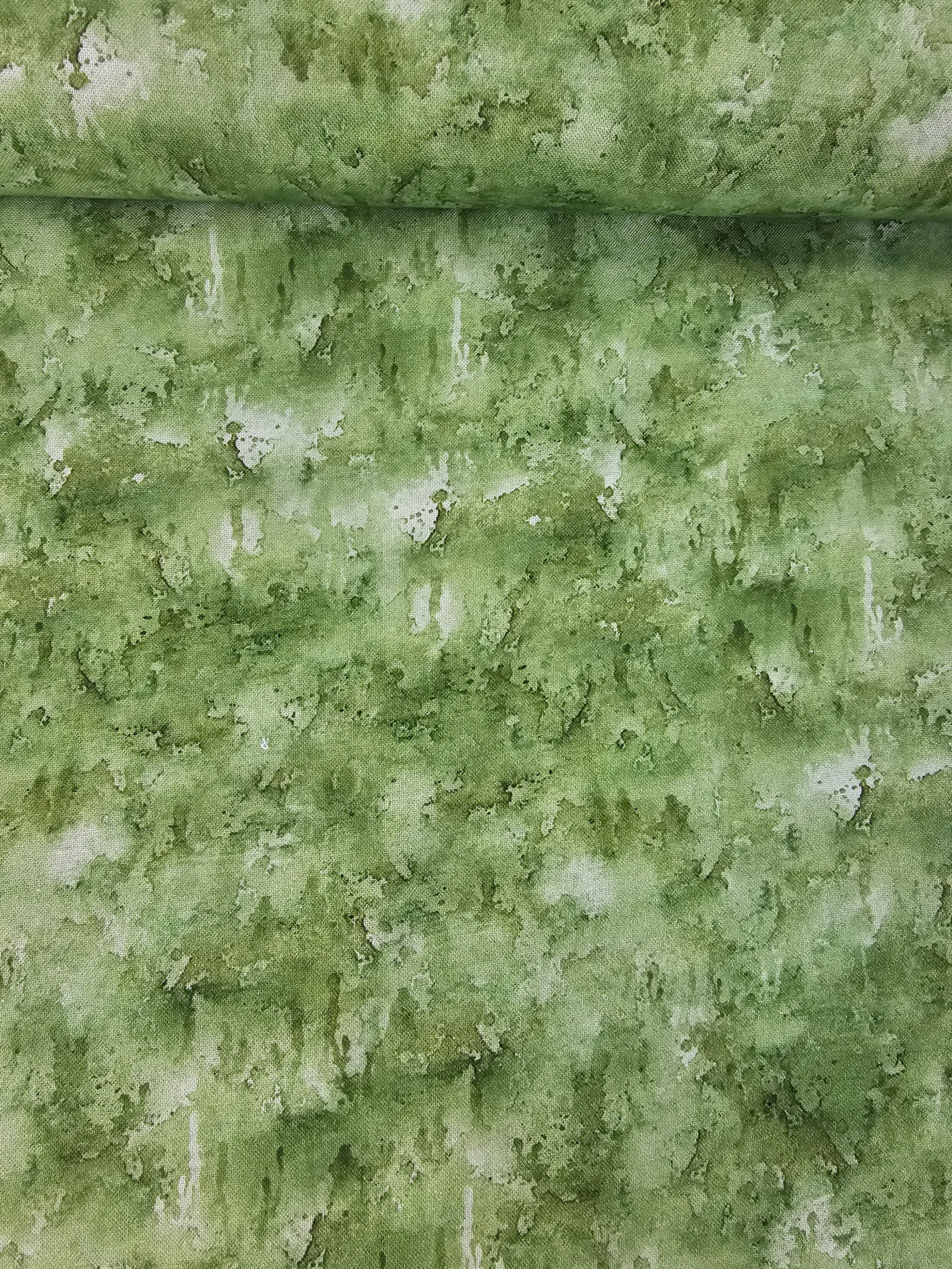 Light Green Merging Forests 100% Cotton