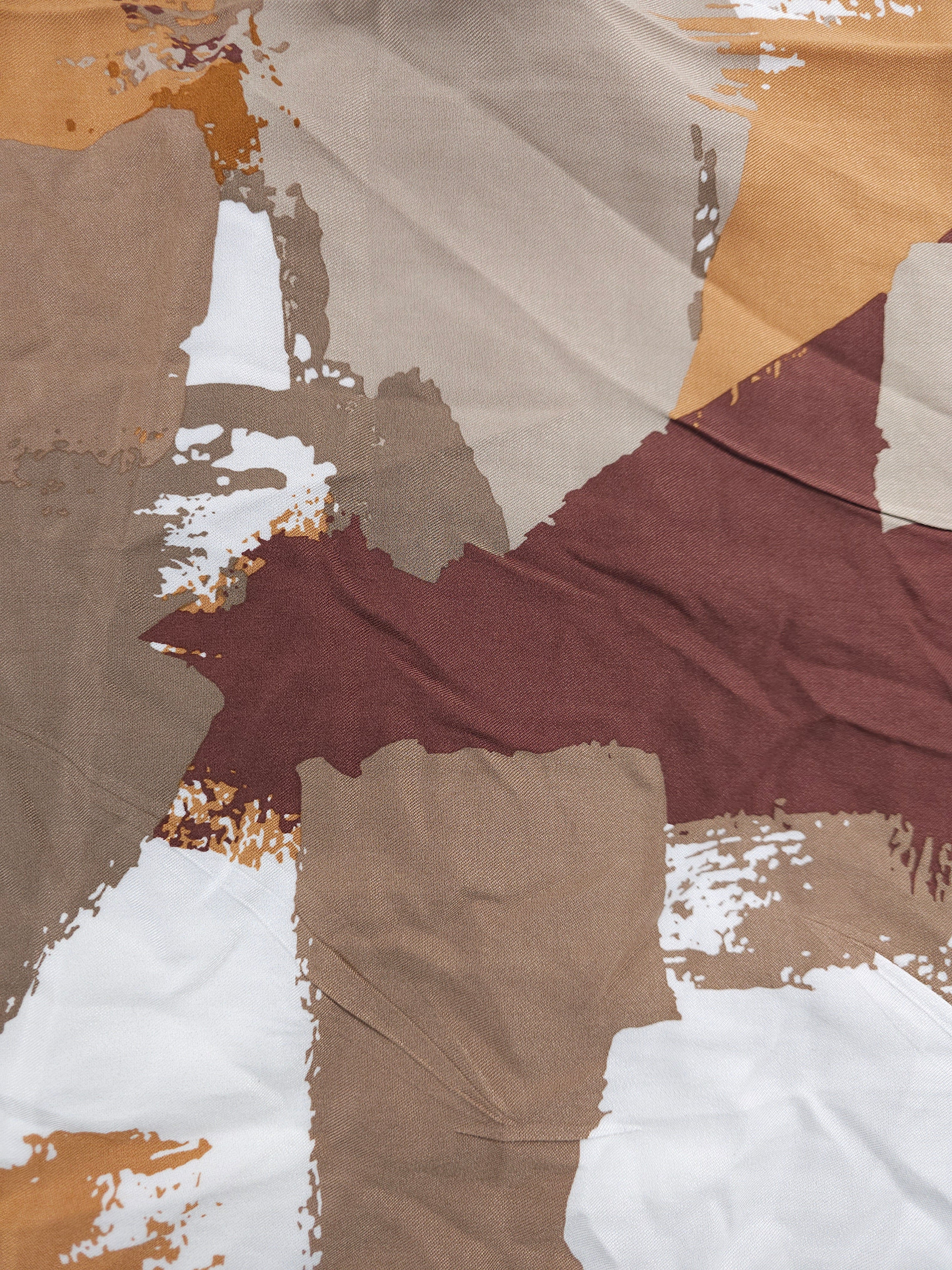 Earthworks Abstract Viscose Challis - 1.6m