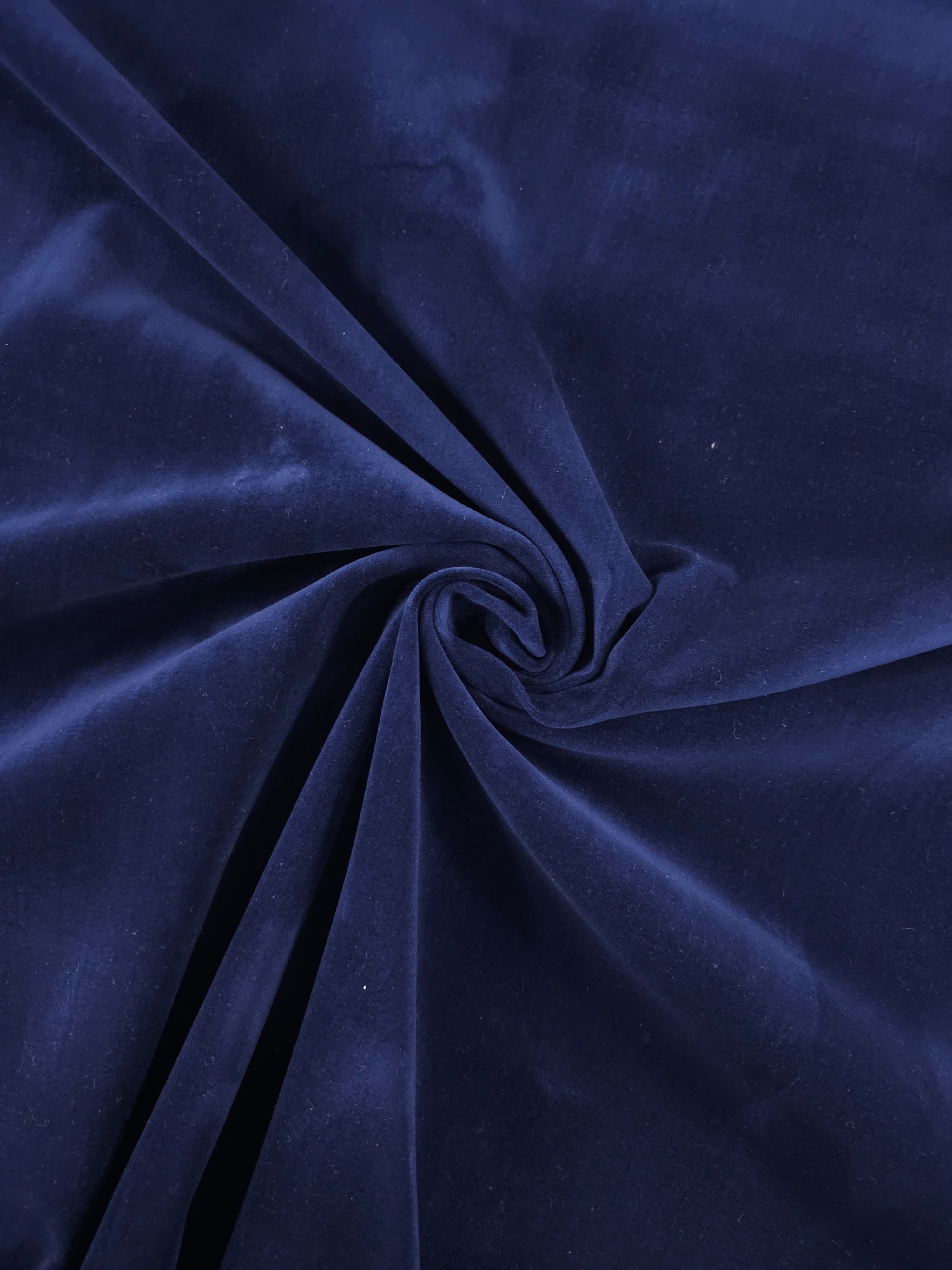 Royal Blue Velvet Denim