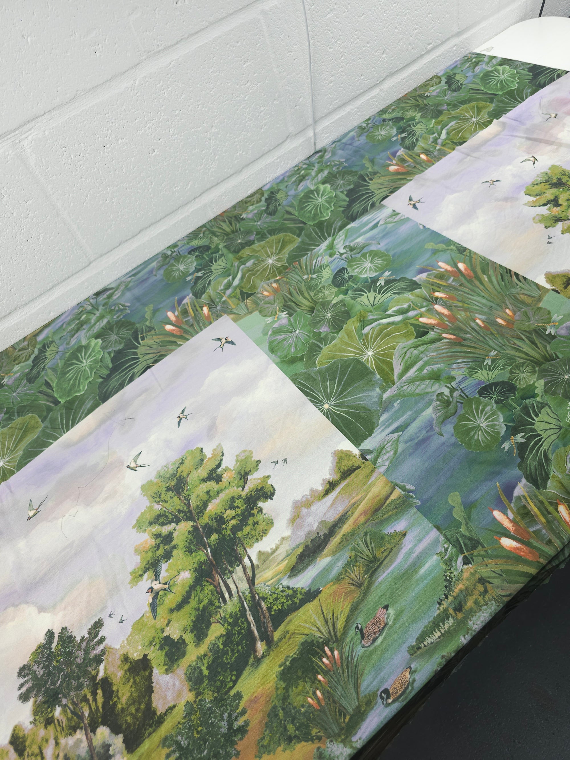 Duck Pond Slinky Rayon Jersey - 1.60m Panel