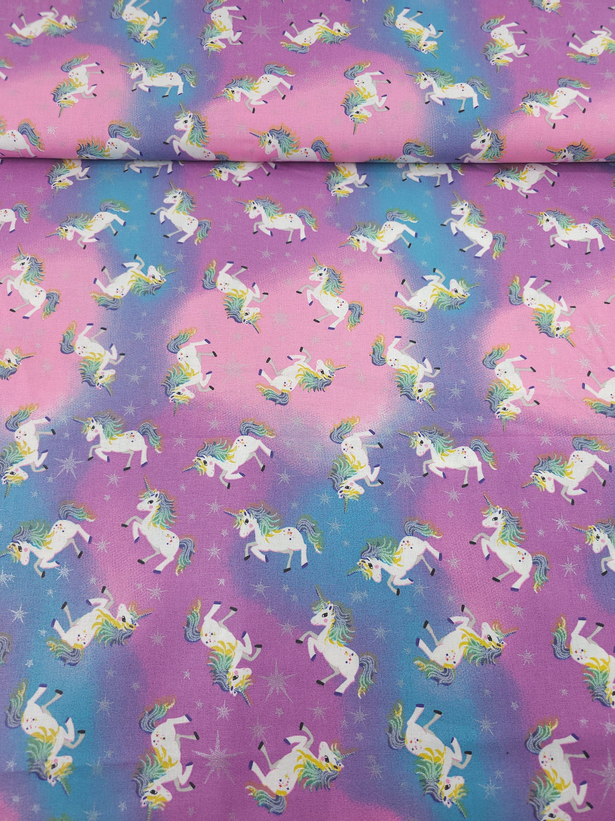Magical Unicorns 100% Cotton