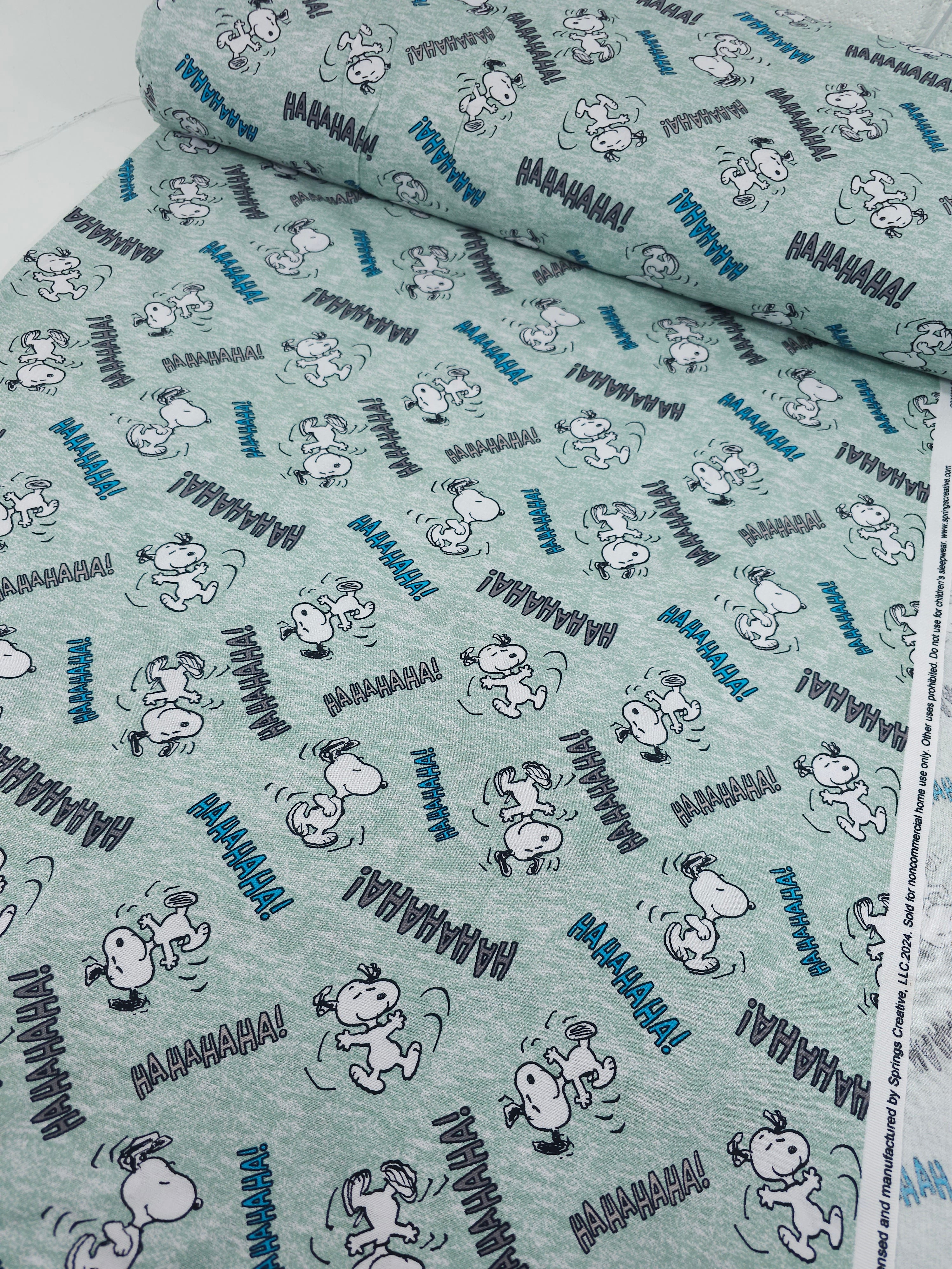 Mint S*N*O*O*P*Y Laughs 100% Cotton