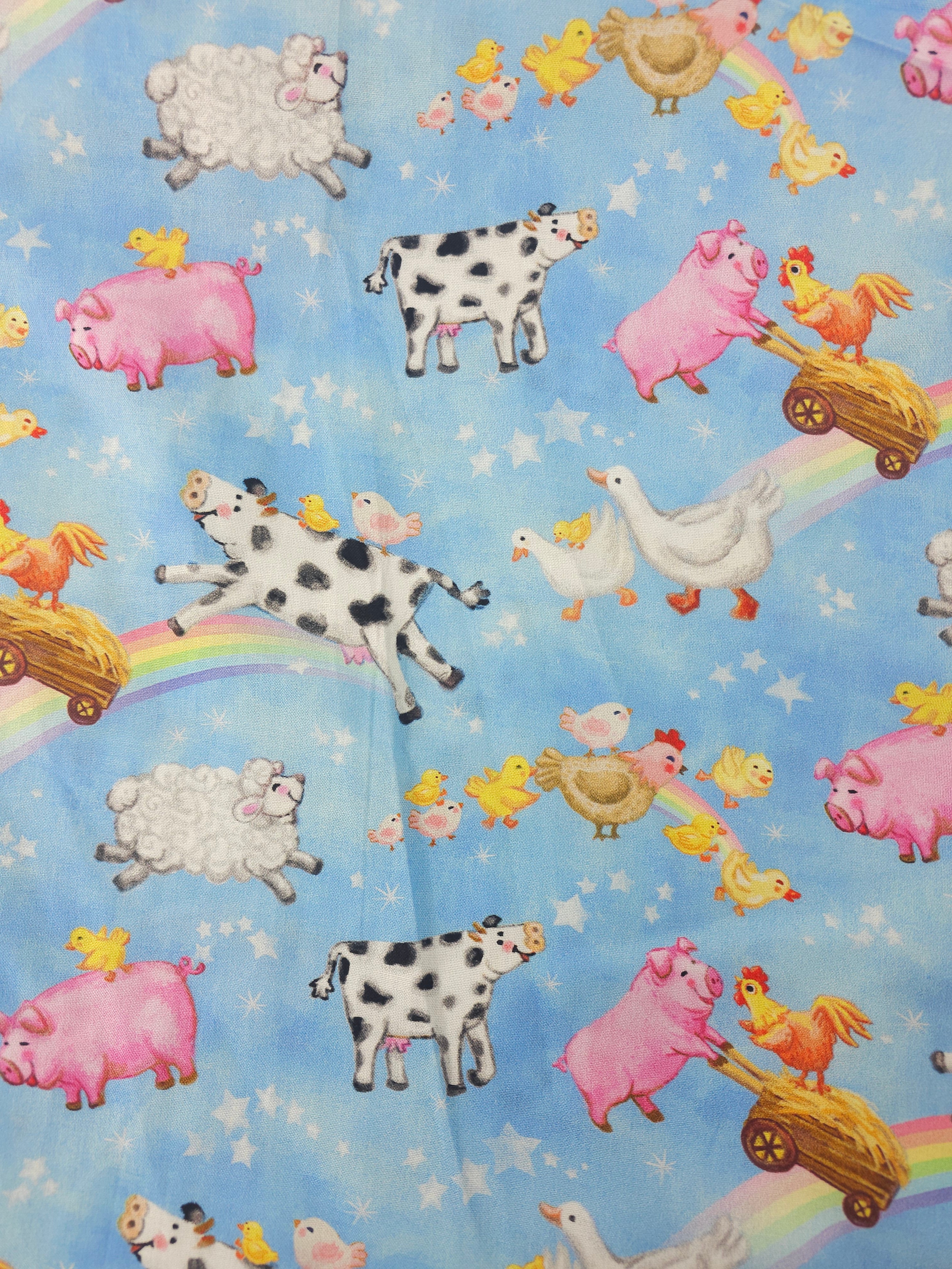 Farmyard fairytale Cotton- 4m piece
