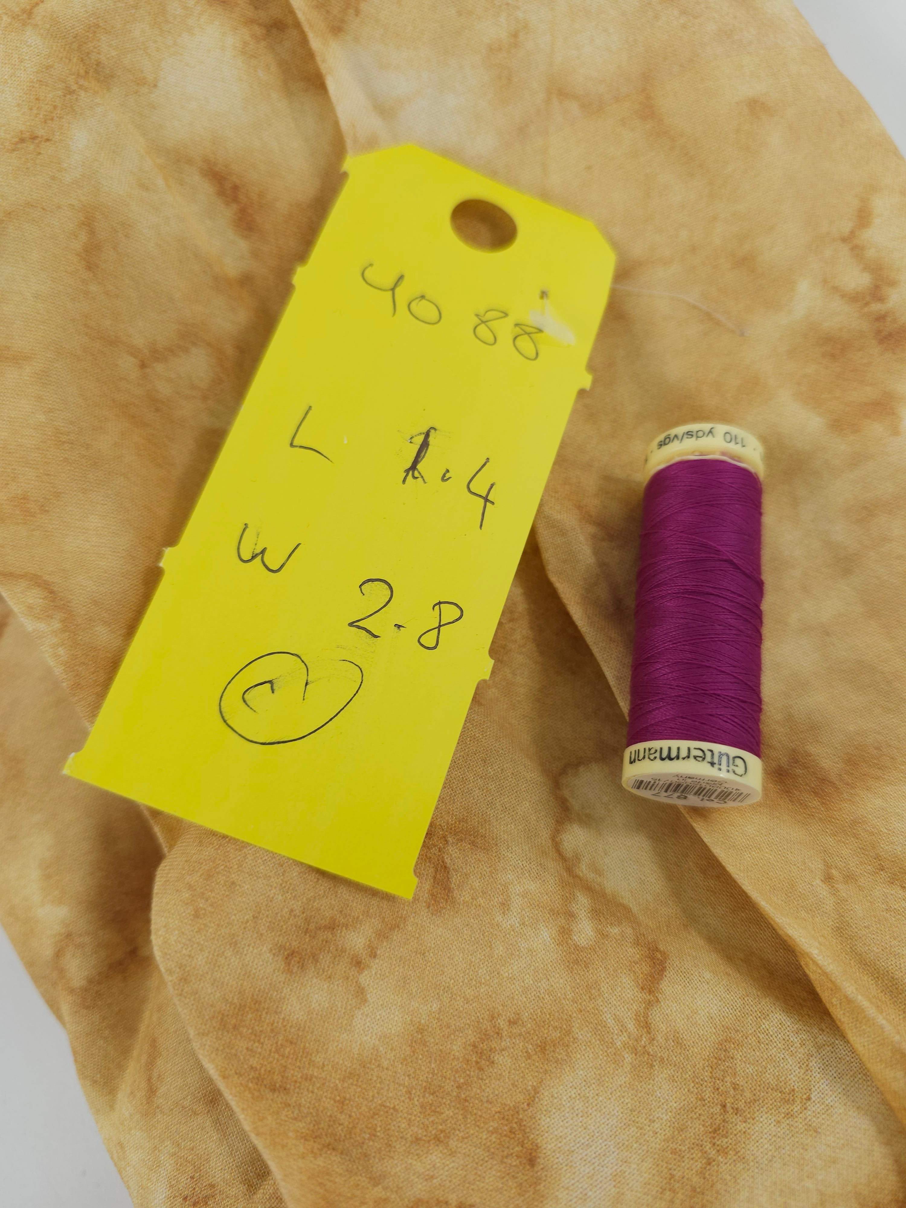 Golden shades Cotton- 1.4m piece