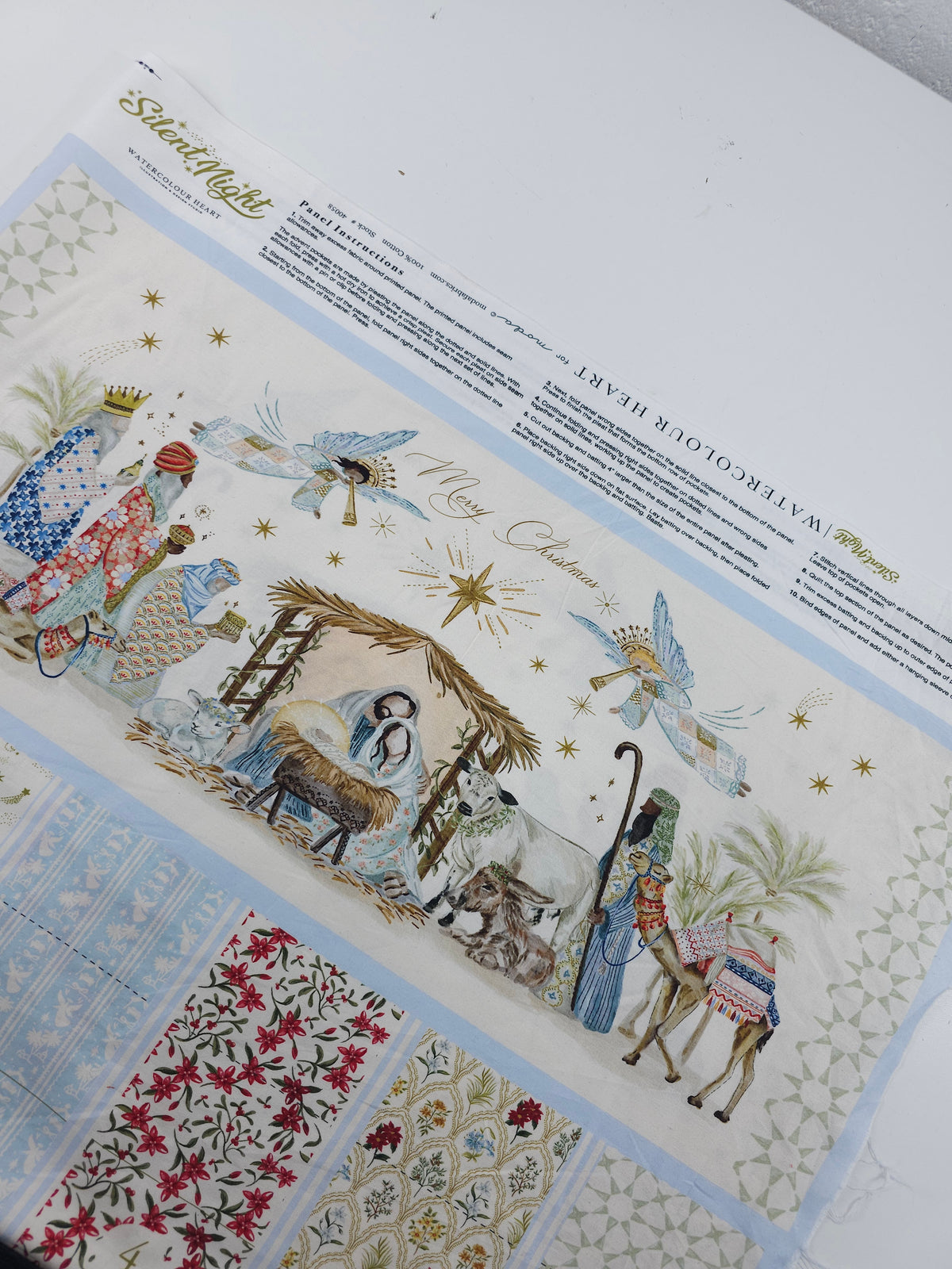*SEW YOUR OWN* Silent Night Advent Calendar - 62cm Panel
