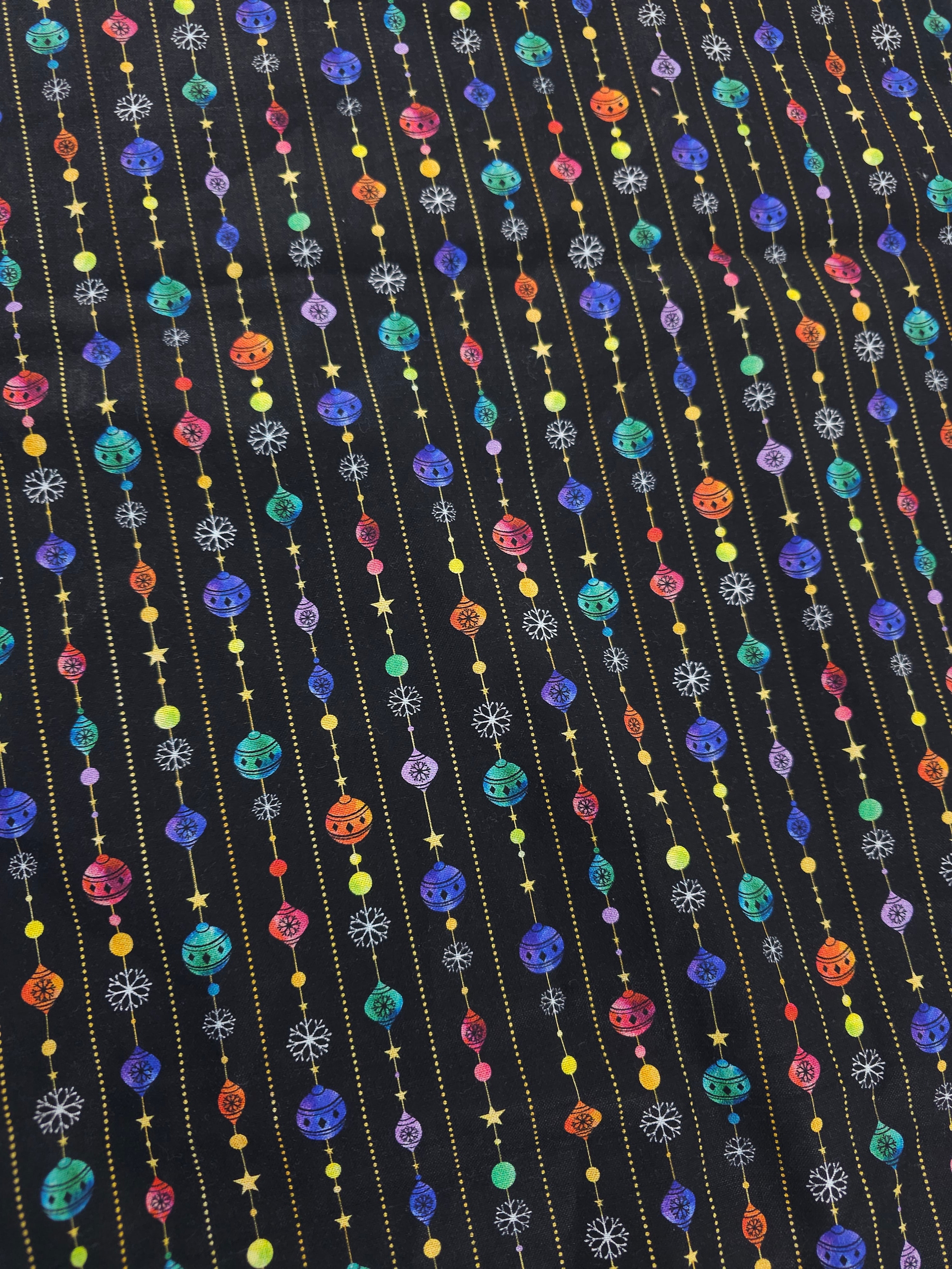 Rainbow bauble Cotton- 2.6m piece