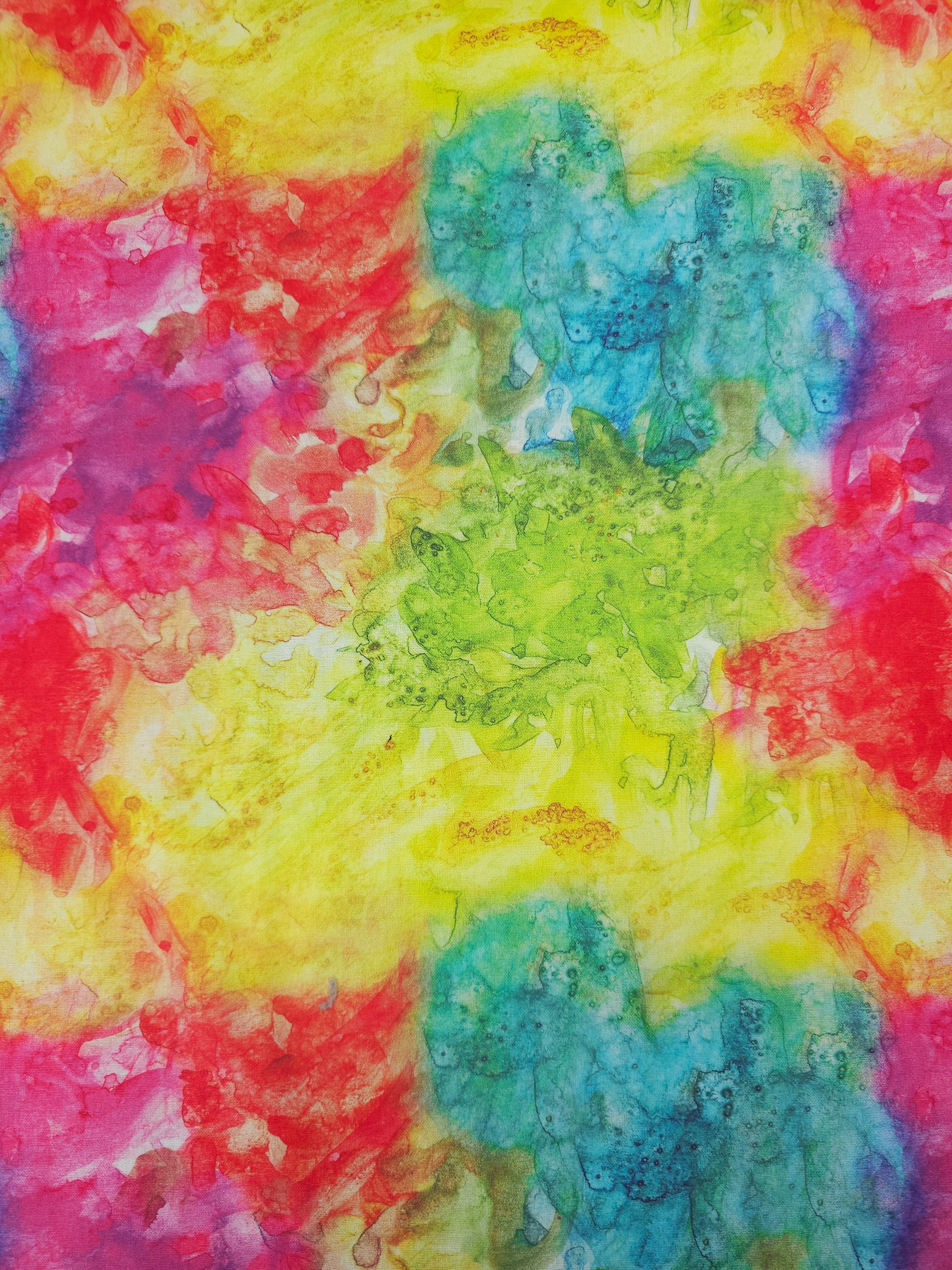 Rainbow Watercolour Splat - Joann