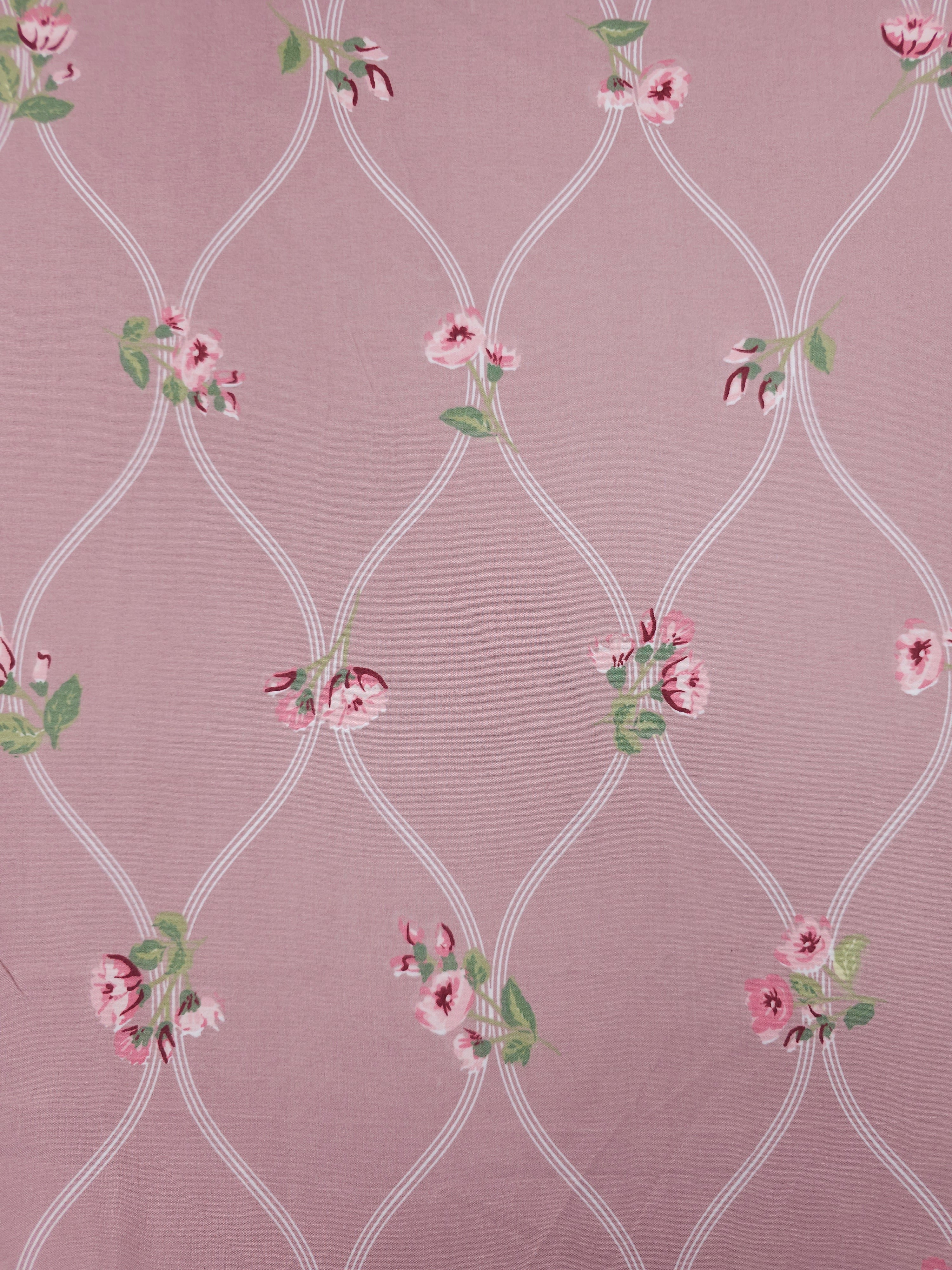 Blush Rose Opulence 100% Cotton 98" *EXTRA WIDE*