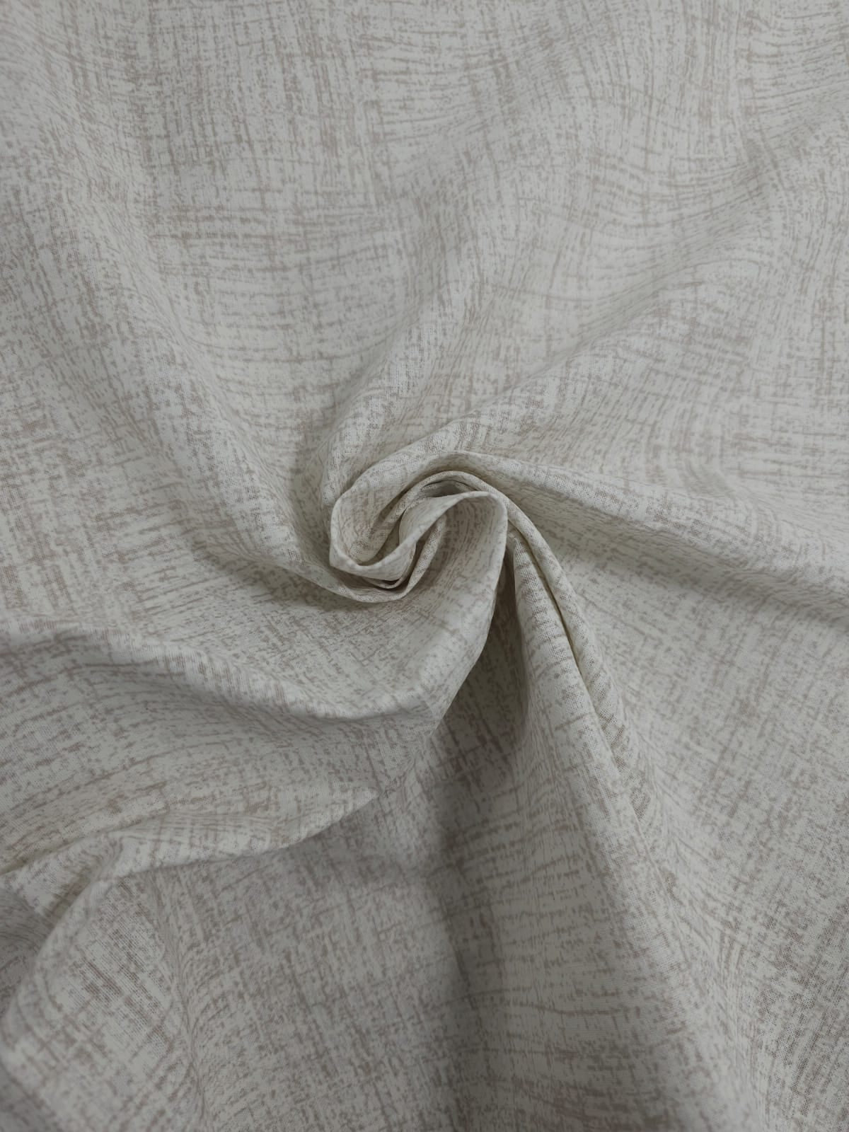 Porcelain Heather Weave Texture Cotton - 1.3m Piece