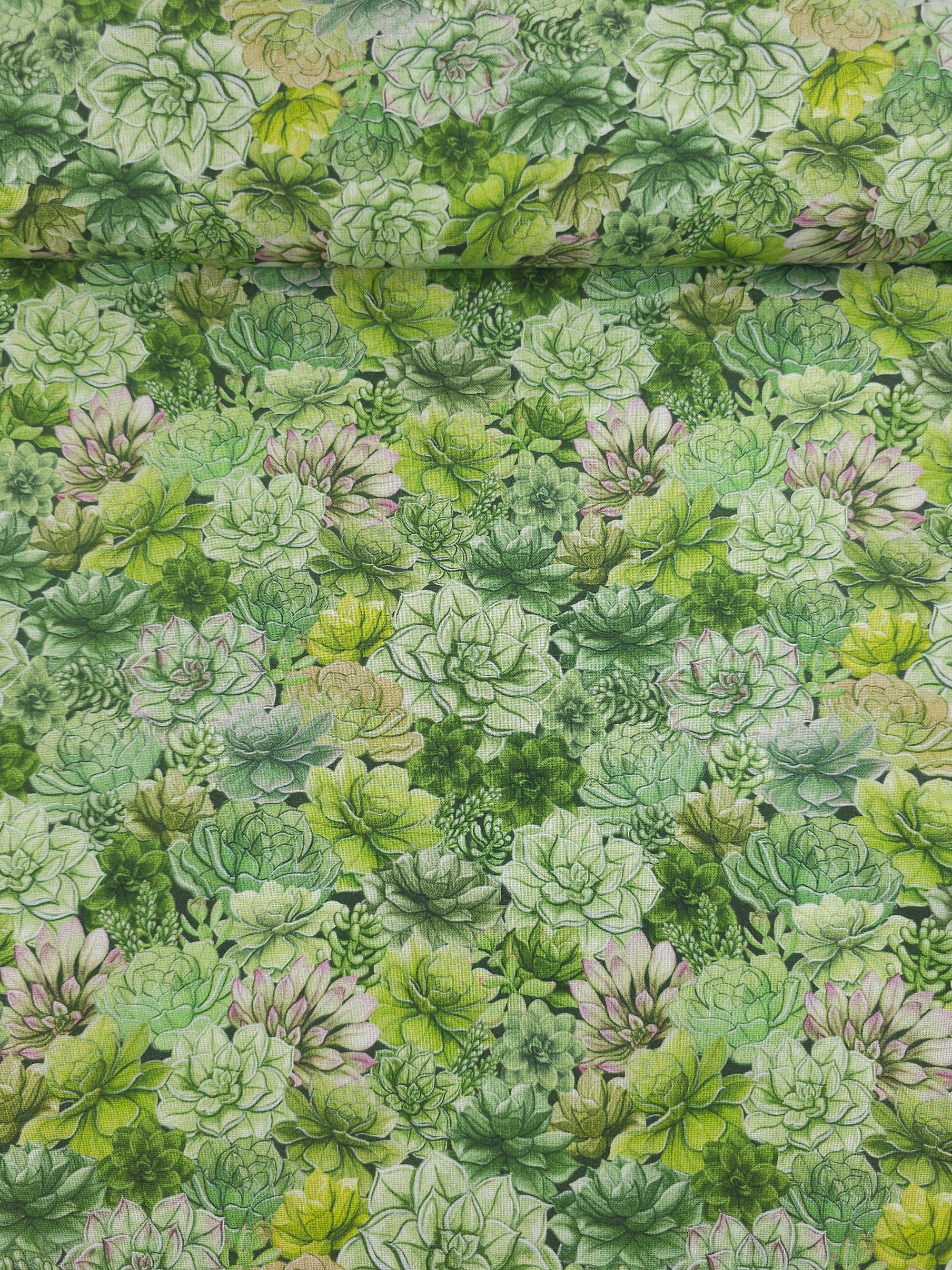 Green Spring Florals 100% Cotton