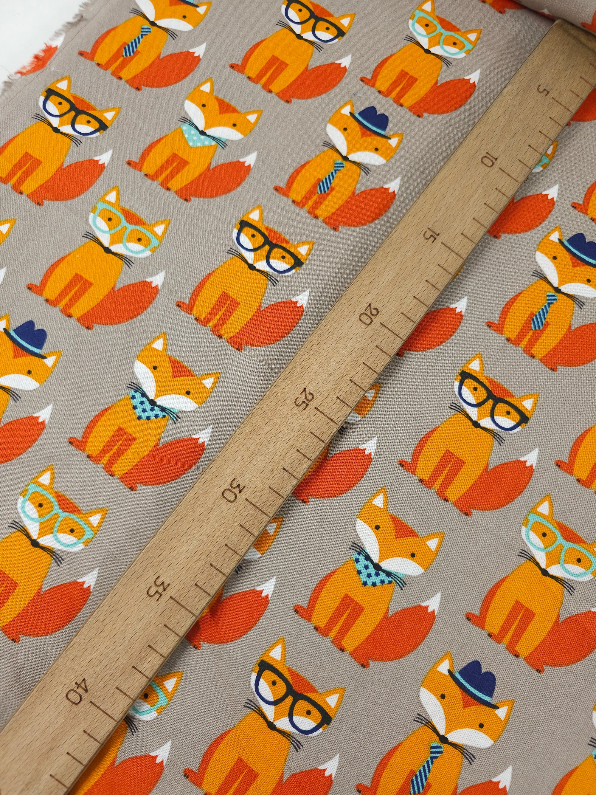 Cool Fox Crew 100% Cotton