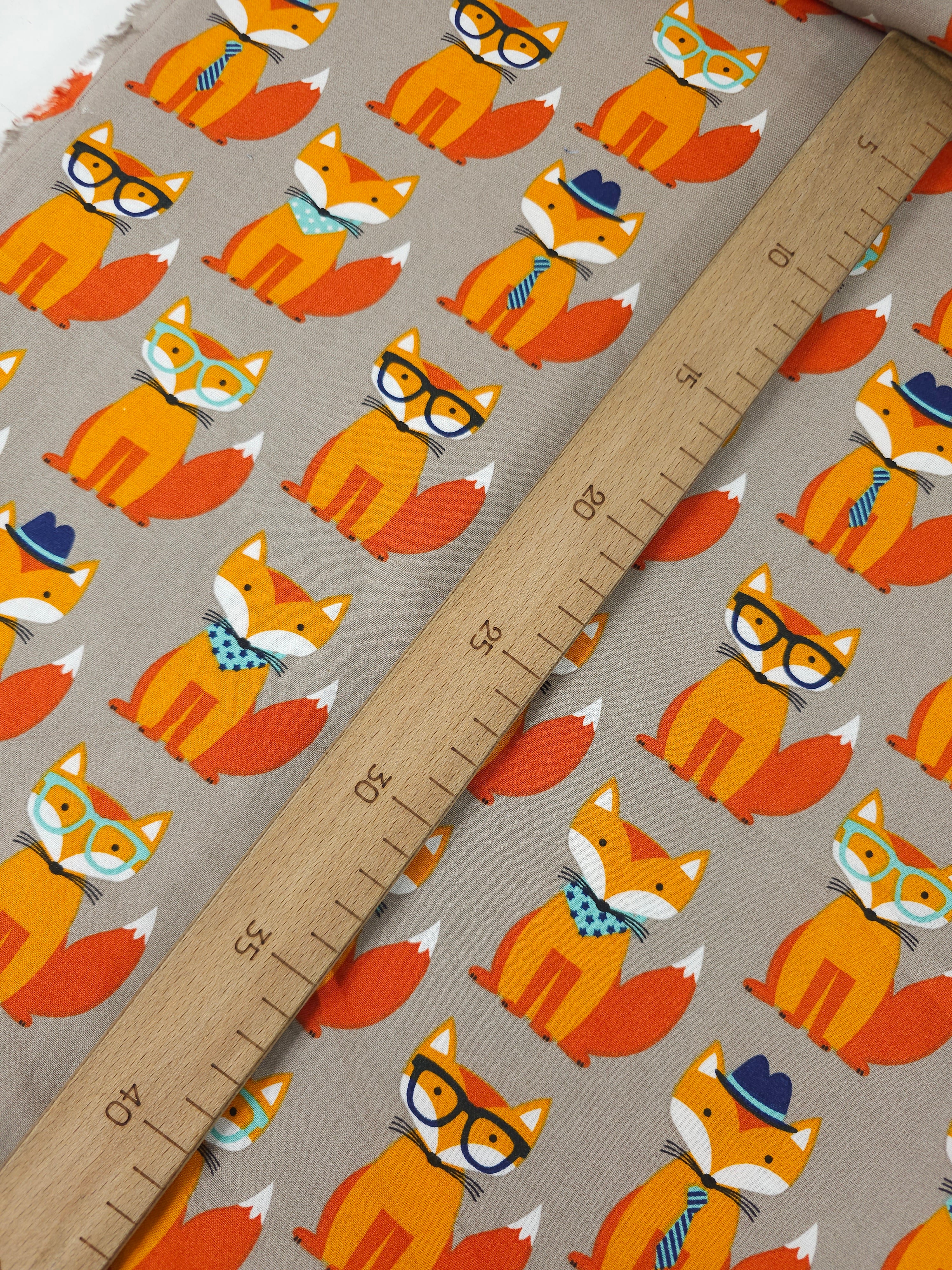 Cool Fox Crew 100% Cotton