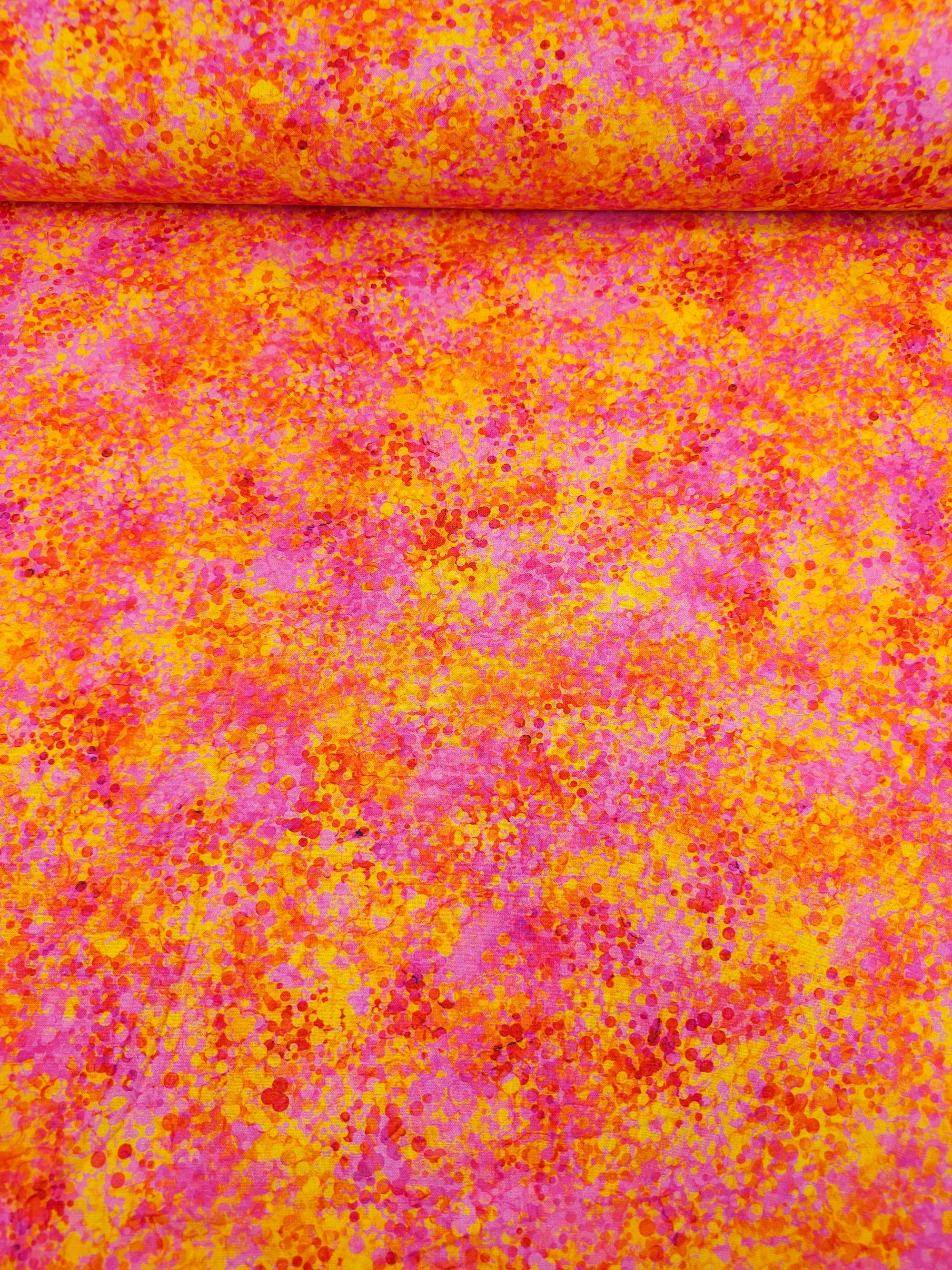 Sunset Confetti Dot 100% Cotton