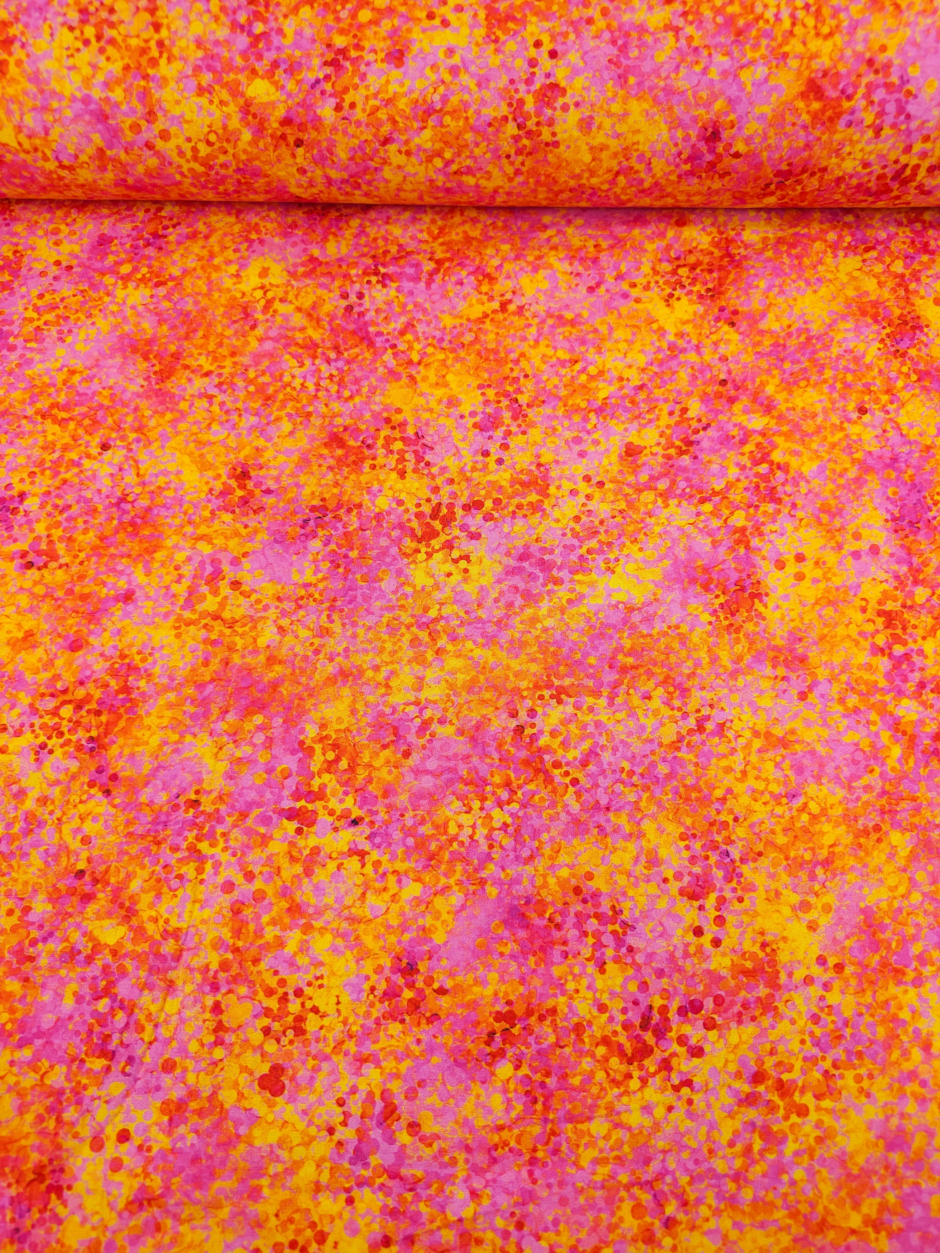 Sunset Confetti Dot 100% Cotton