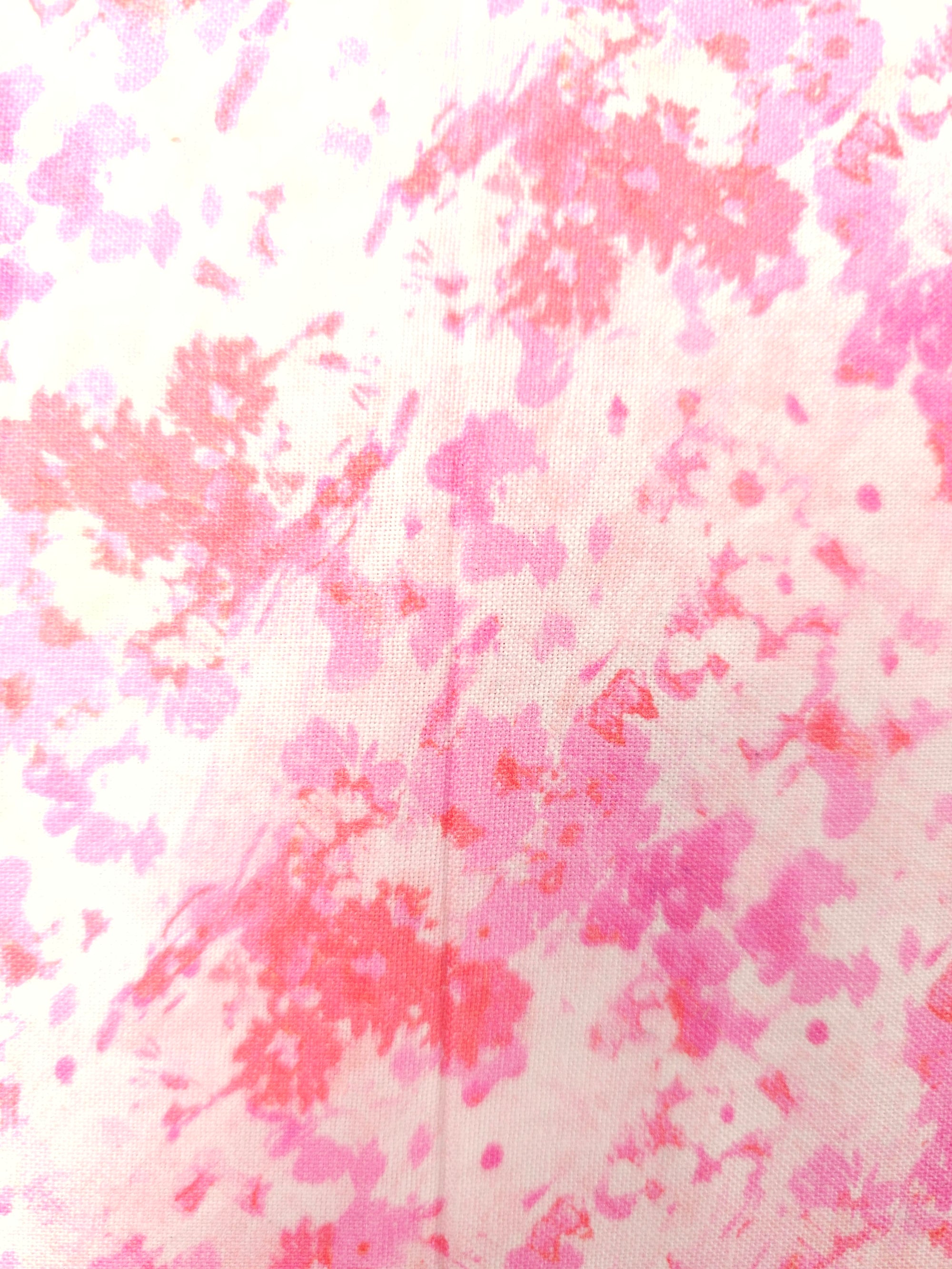 Pink speckled Cotton- 1m