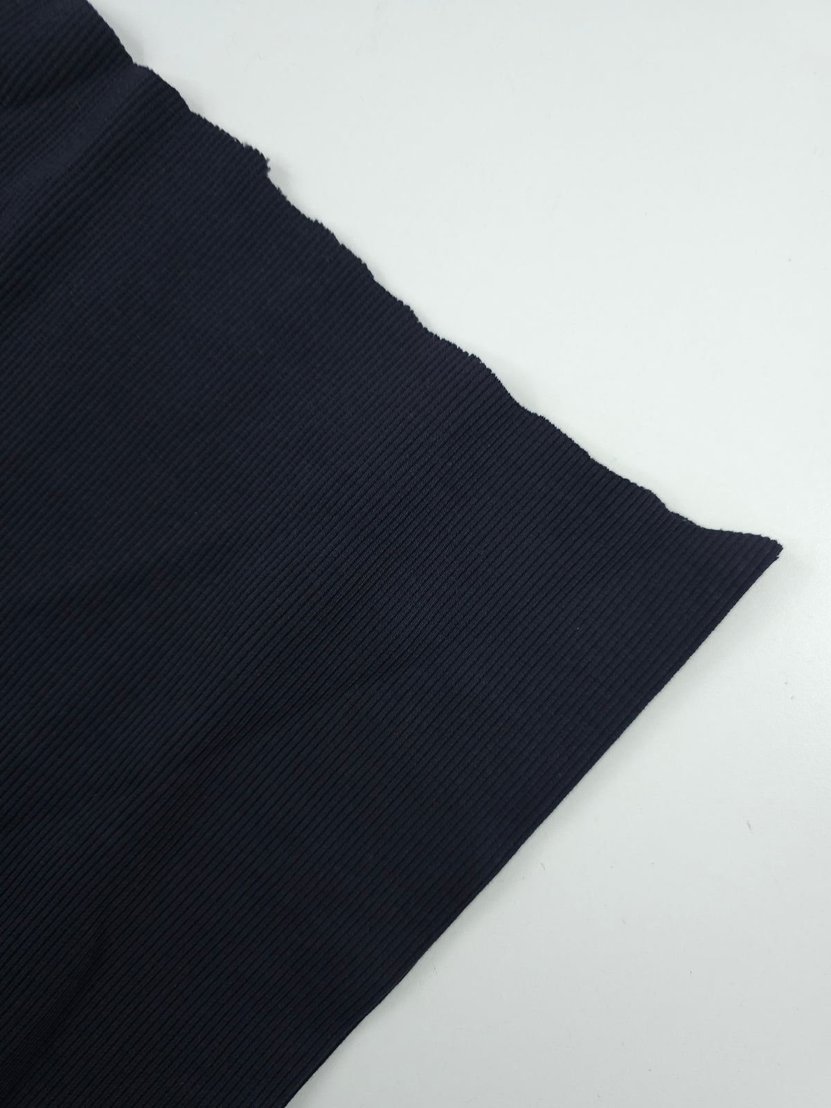 Ultra Dark Navy Tubular Ribbing