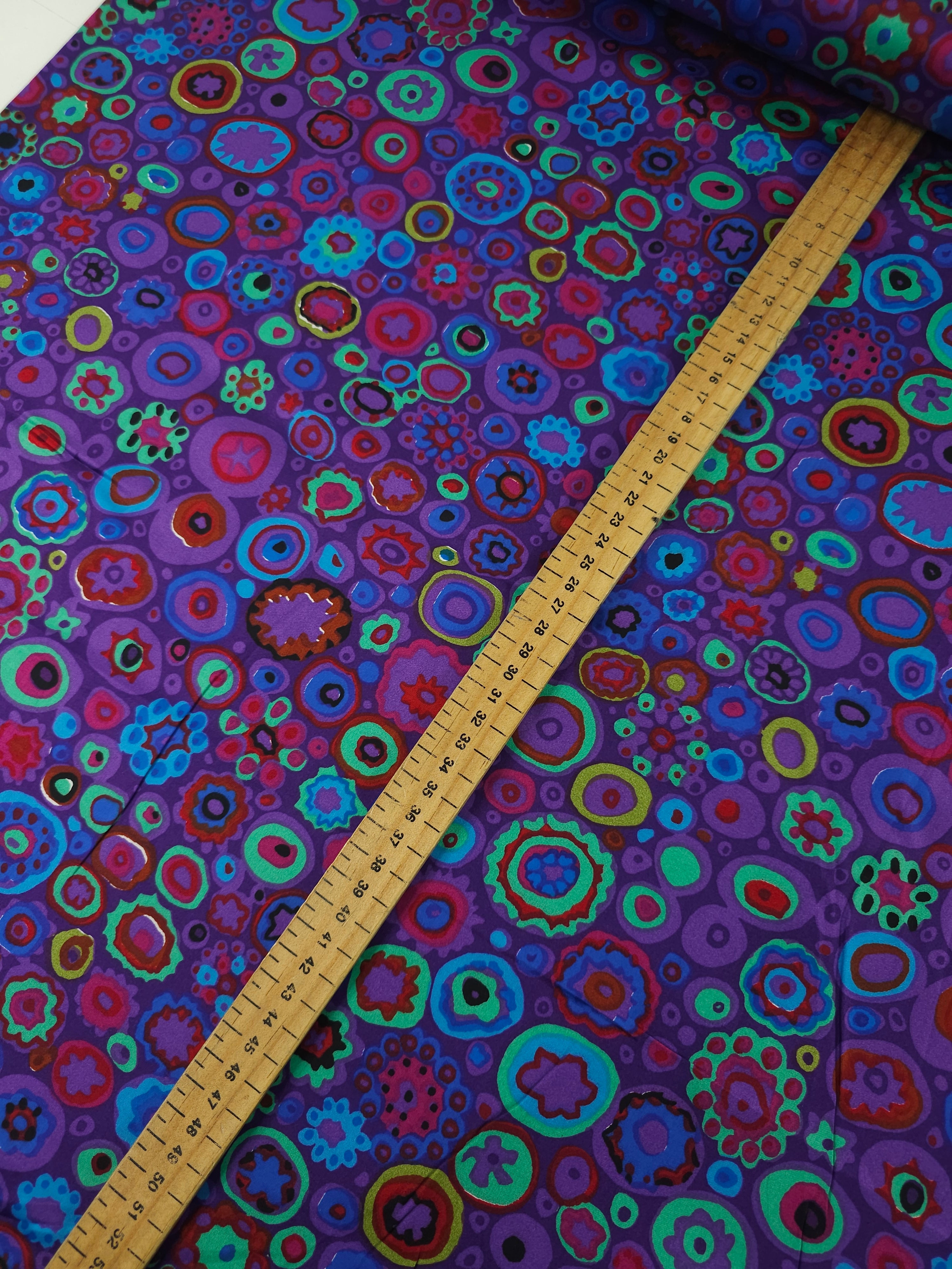 Purple Roman Glass Cotton Sateen 108" - Kaffe Fassett *EXTRA WIDE*