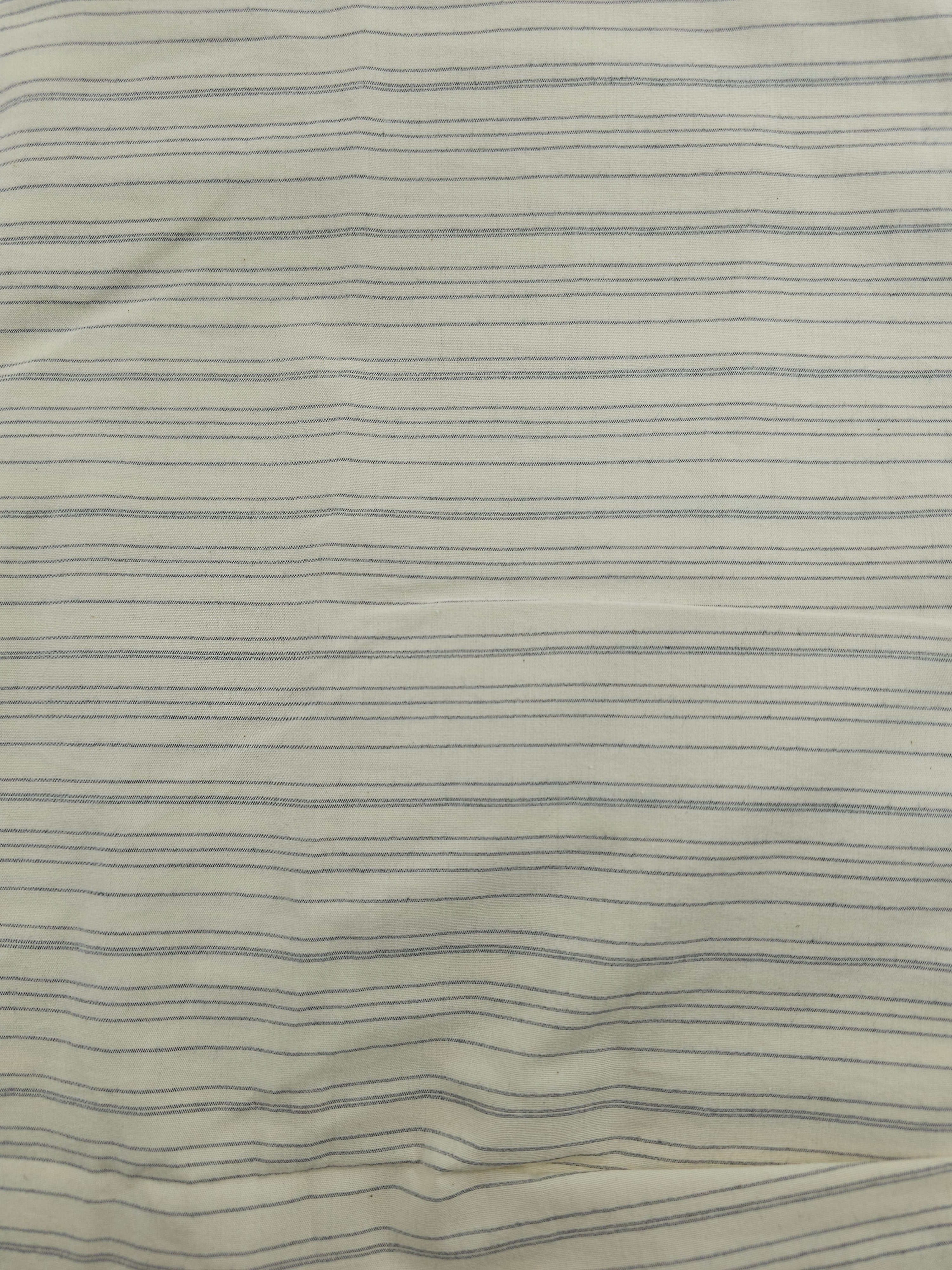 Thin grey line Viscose- 2.1m piece