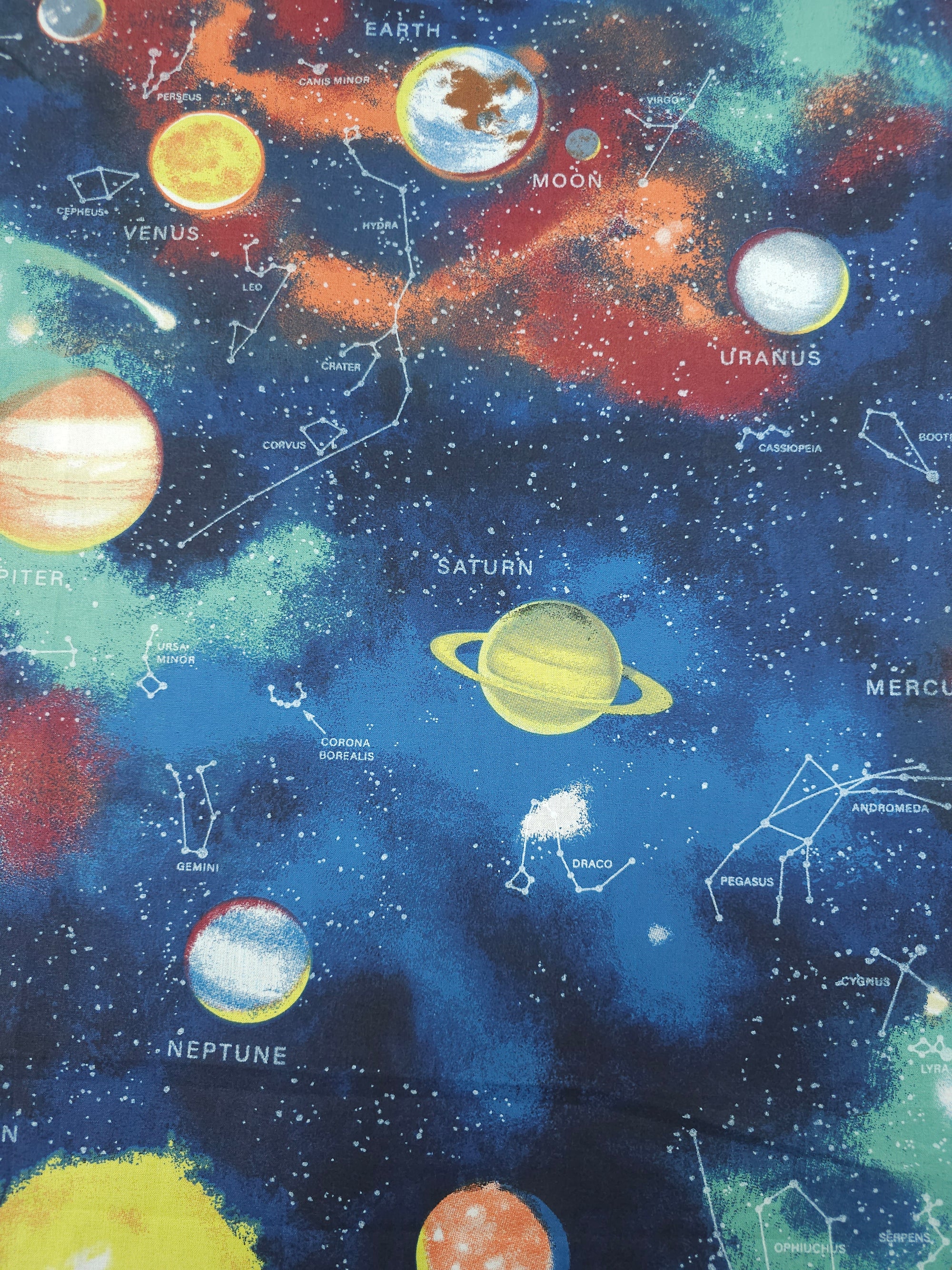 Planet Solar System 100% Cotton