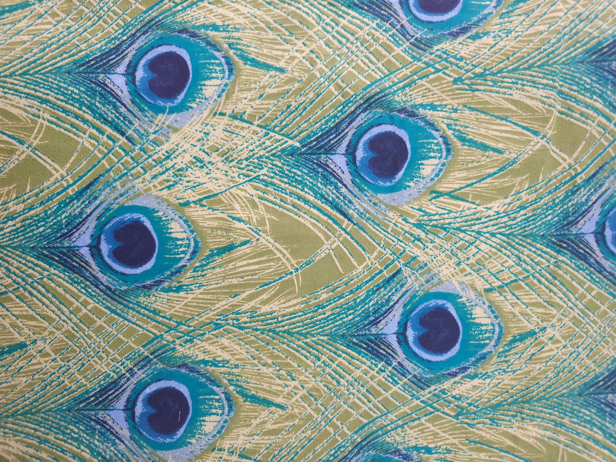 Peacock 100% Cotton - 1.4m