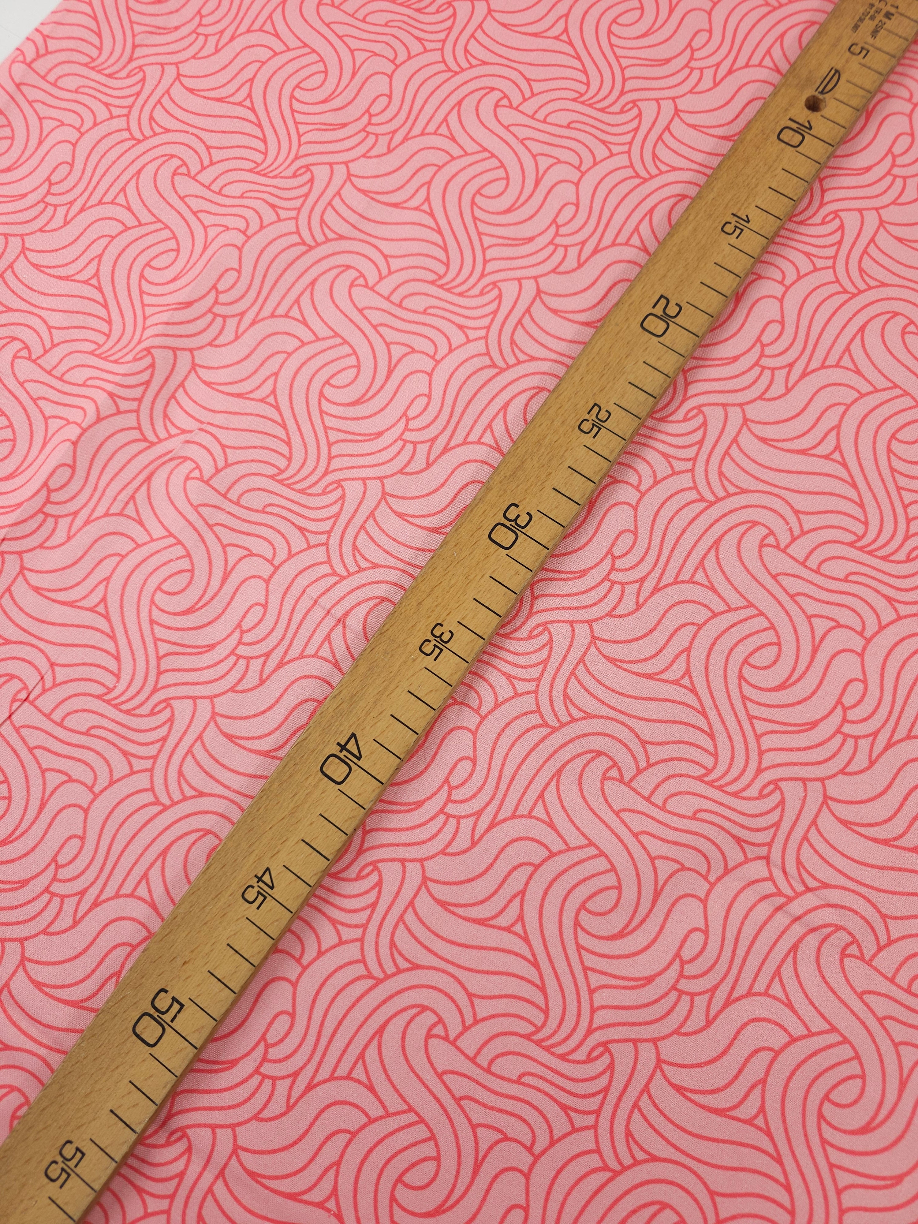 Candy Pink Interlock Strands 100% Cotton