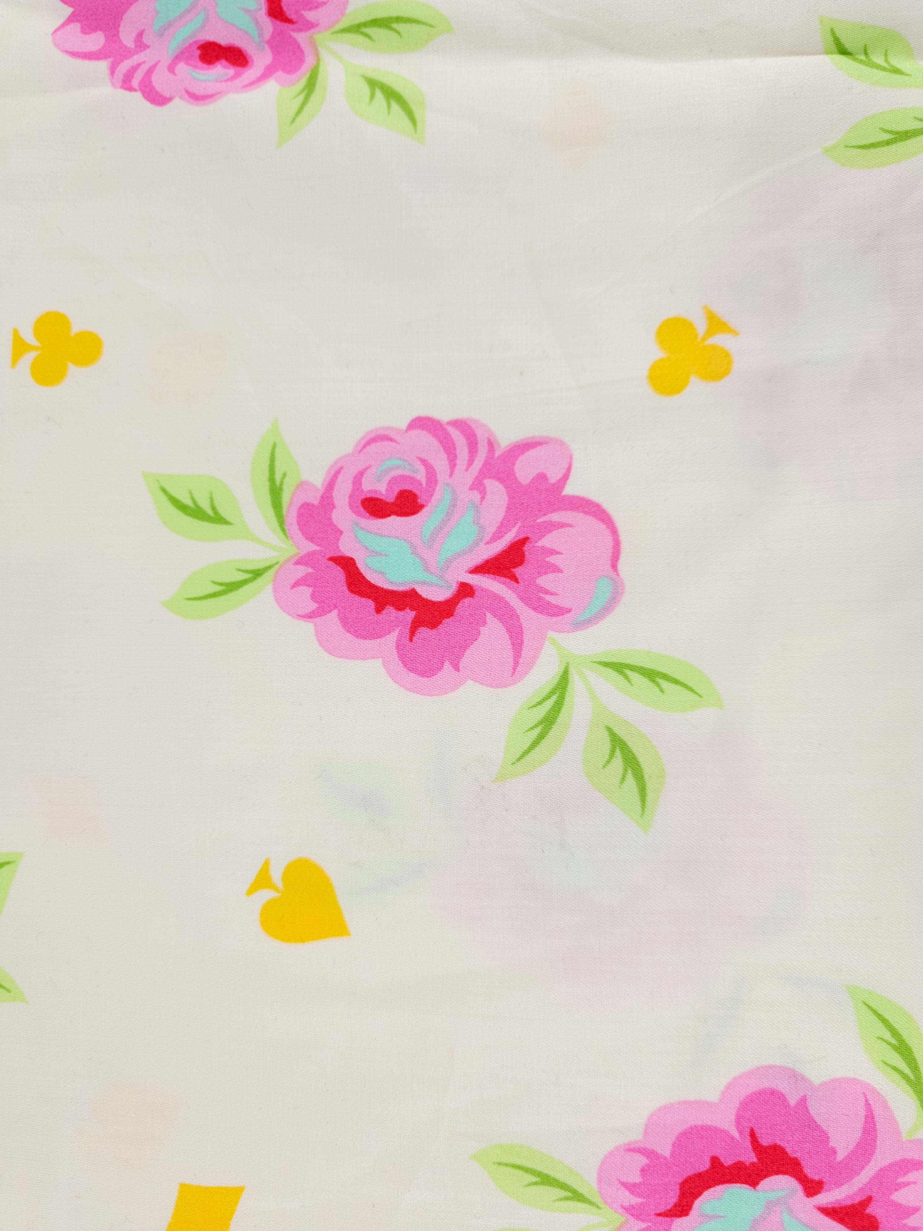Rosy Rummy Cotton Sateen - 3.2m Piece