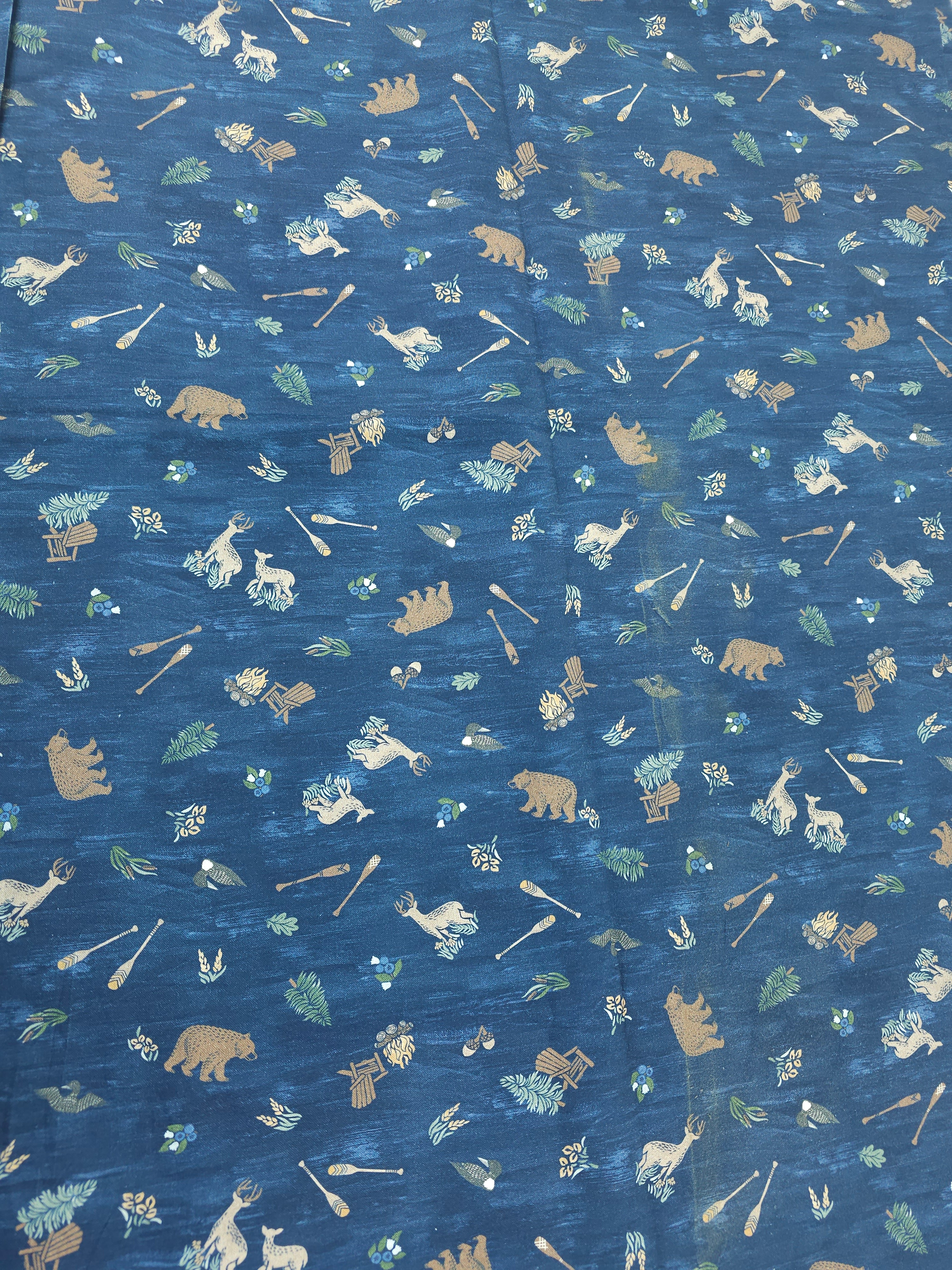 Winter bear Cotton- 2m piece